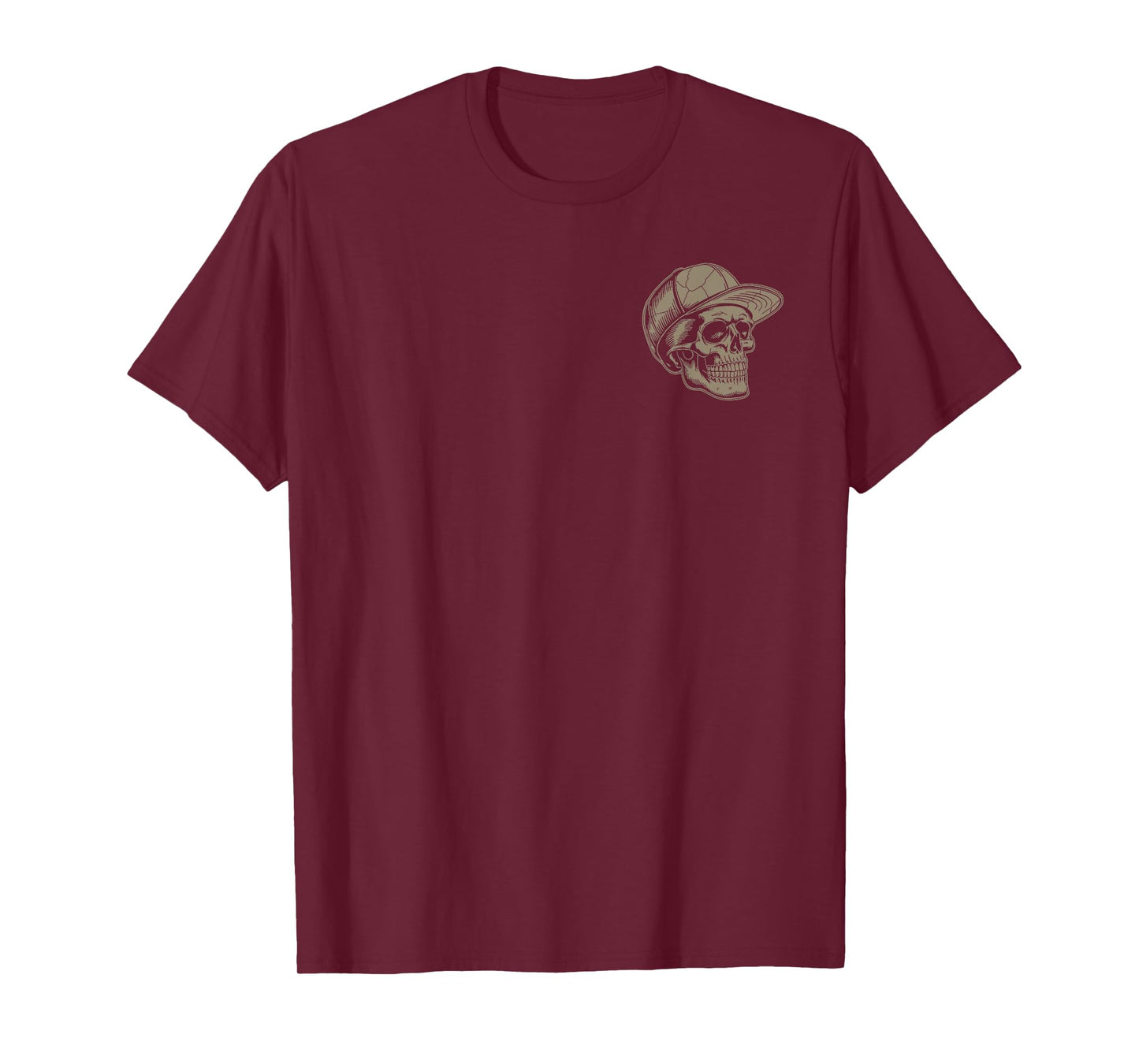 (2 Sided) Fun Fact I Don't Care Skull Sarcastic Skeleton T-Shirt