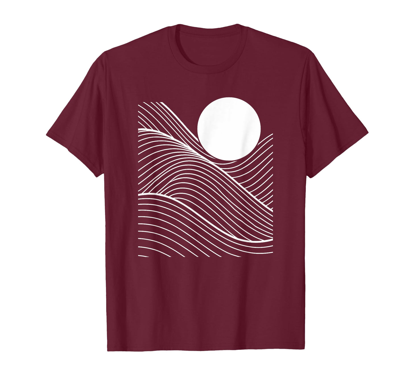 Abstract Line Art Geometric Pattern Mosaic T-Shirt