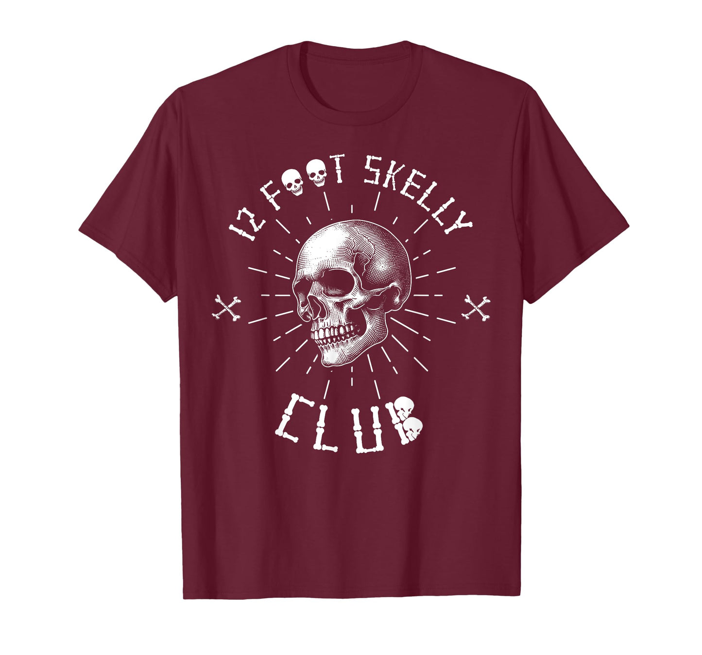 12 Foot Skelly Club - Halloween T-Shirt