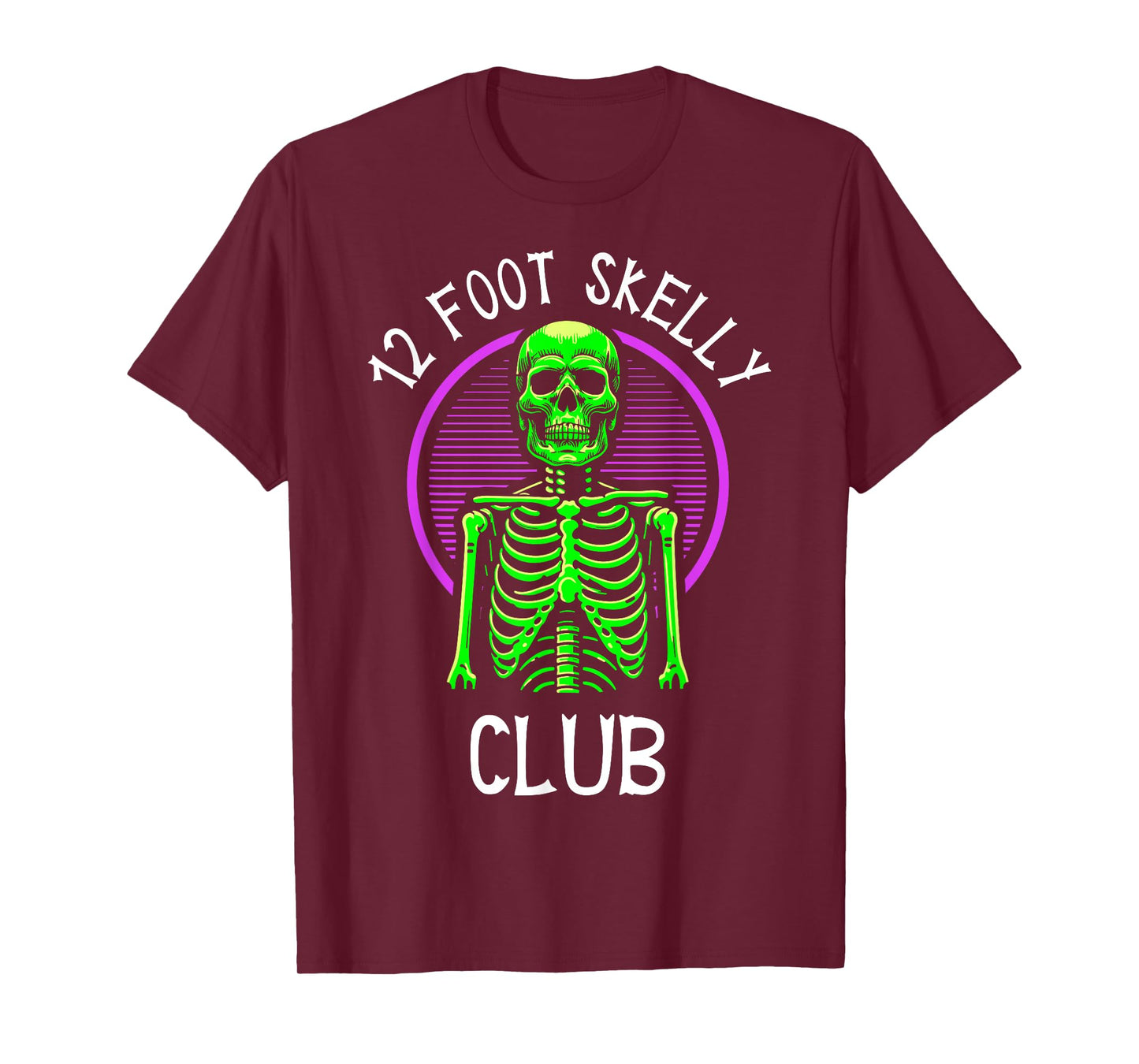 12 Foot Skelly Club - Halloween T-Shirt
