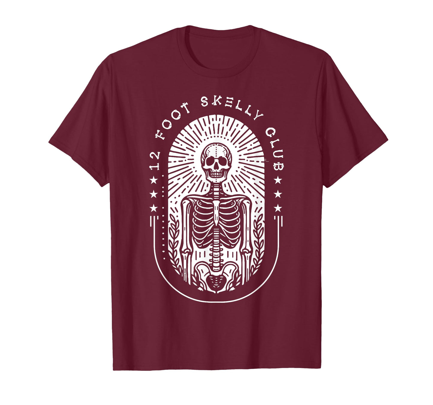 12 Foot Skelly Club - Halloween T-Shirt
