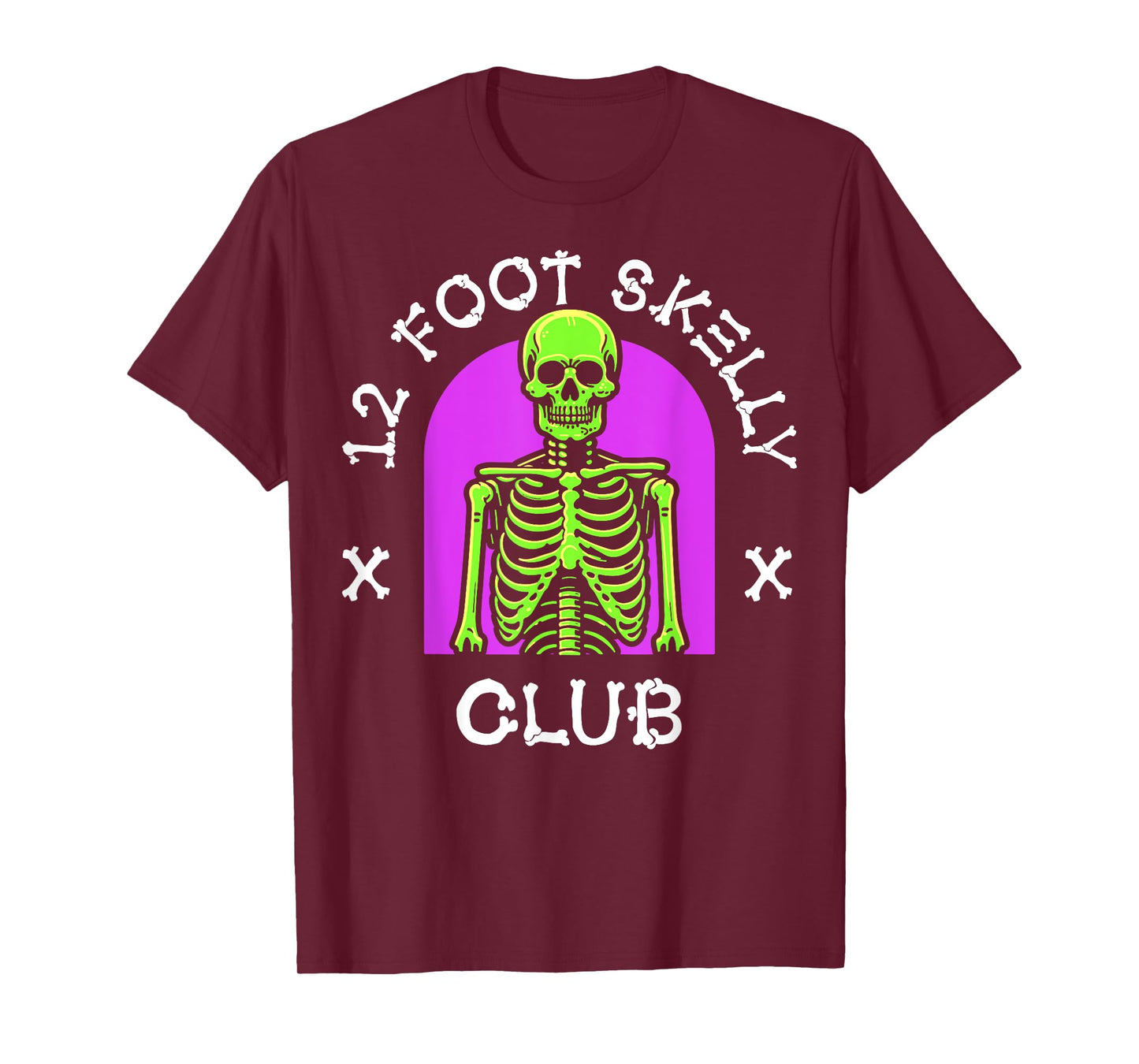 12 Foot Skelly Club - Halloween T-Shirt