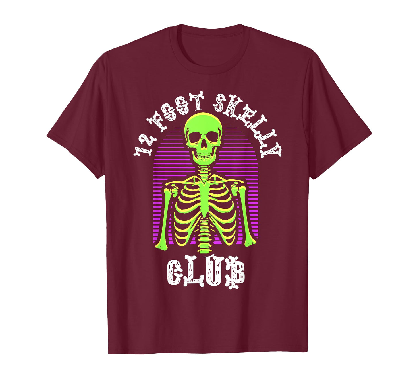 12 Foot Skelly Club - Halloween T-Shirt