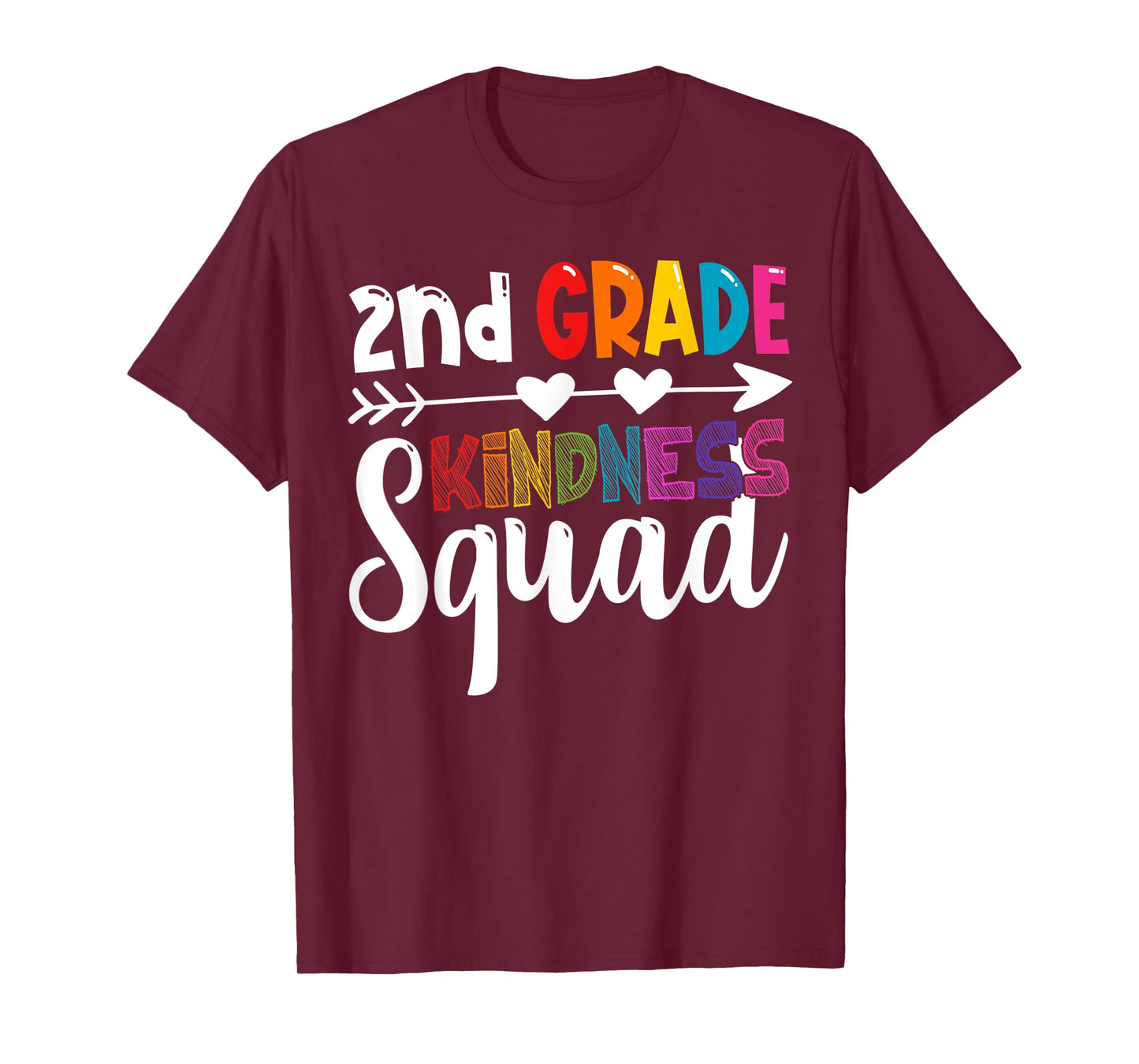 2nd Grade Kindness Squad Second Grade Teacher Anti-Bullying T-Shirt