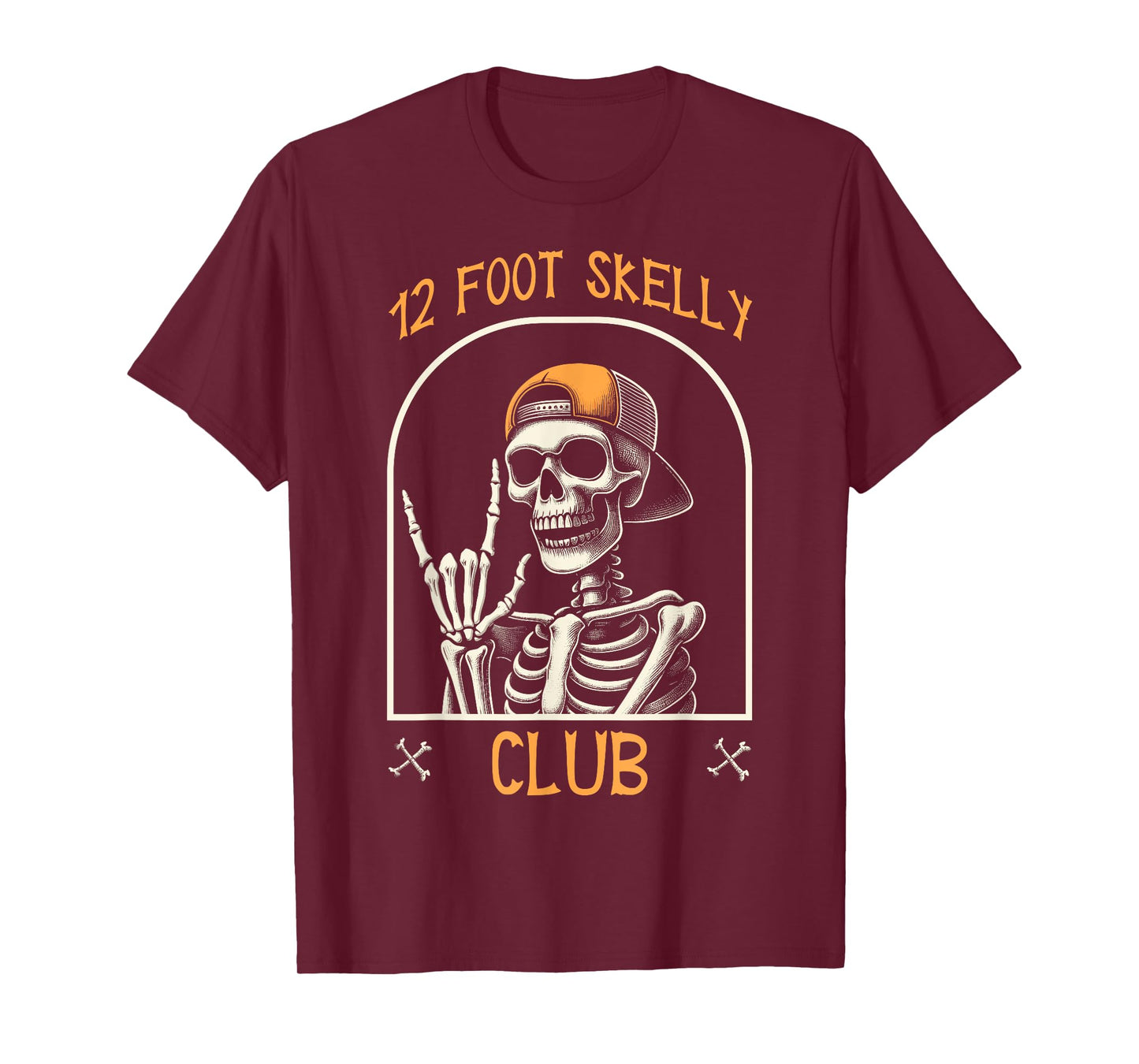 12 Foot Skelly Club - Halloween T-Shirt