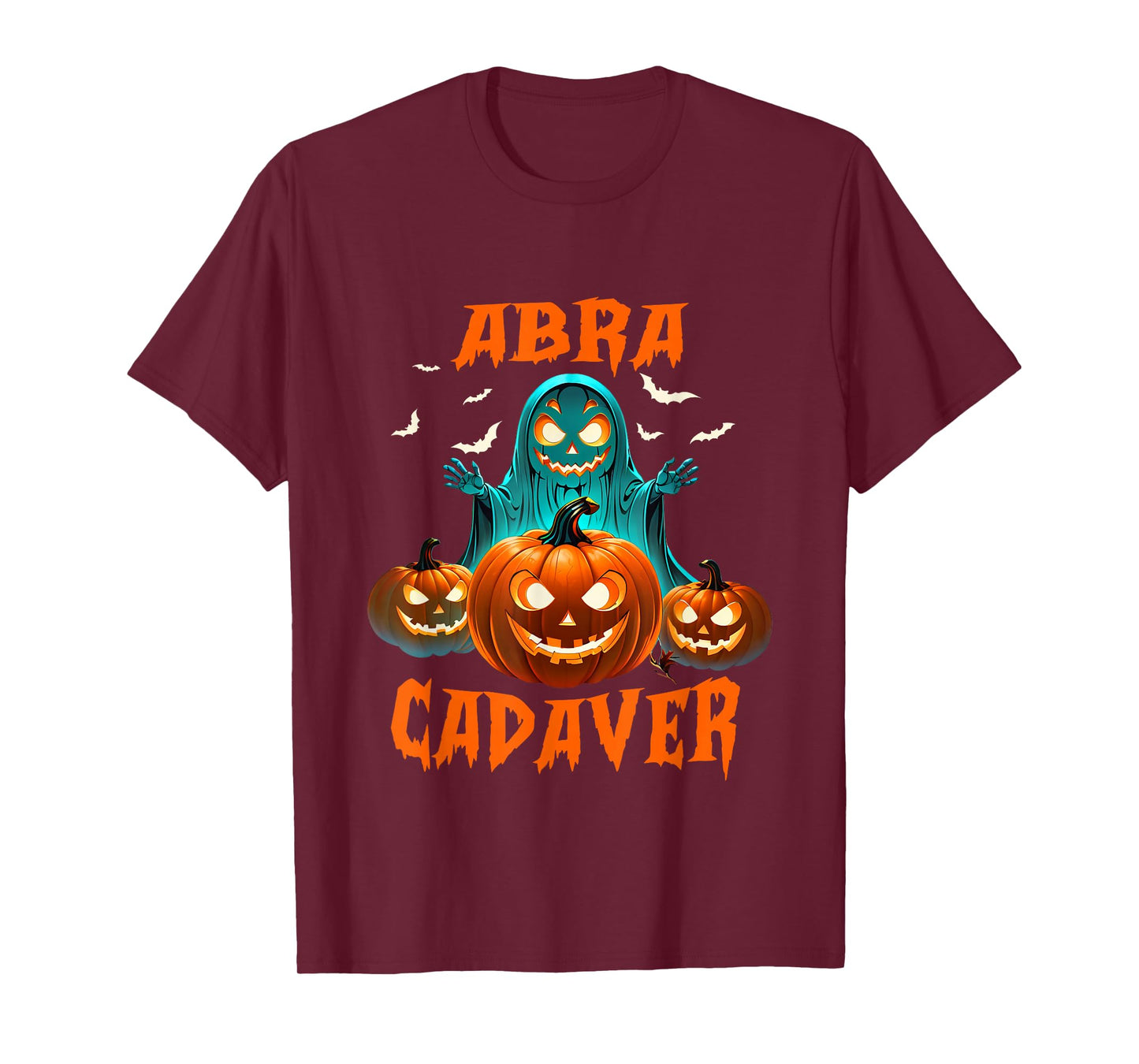 Abra Cadaver Skeleton Spooky Horror Halloween T-Shirt