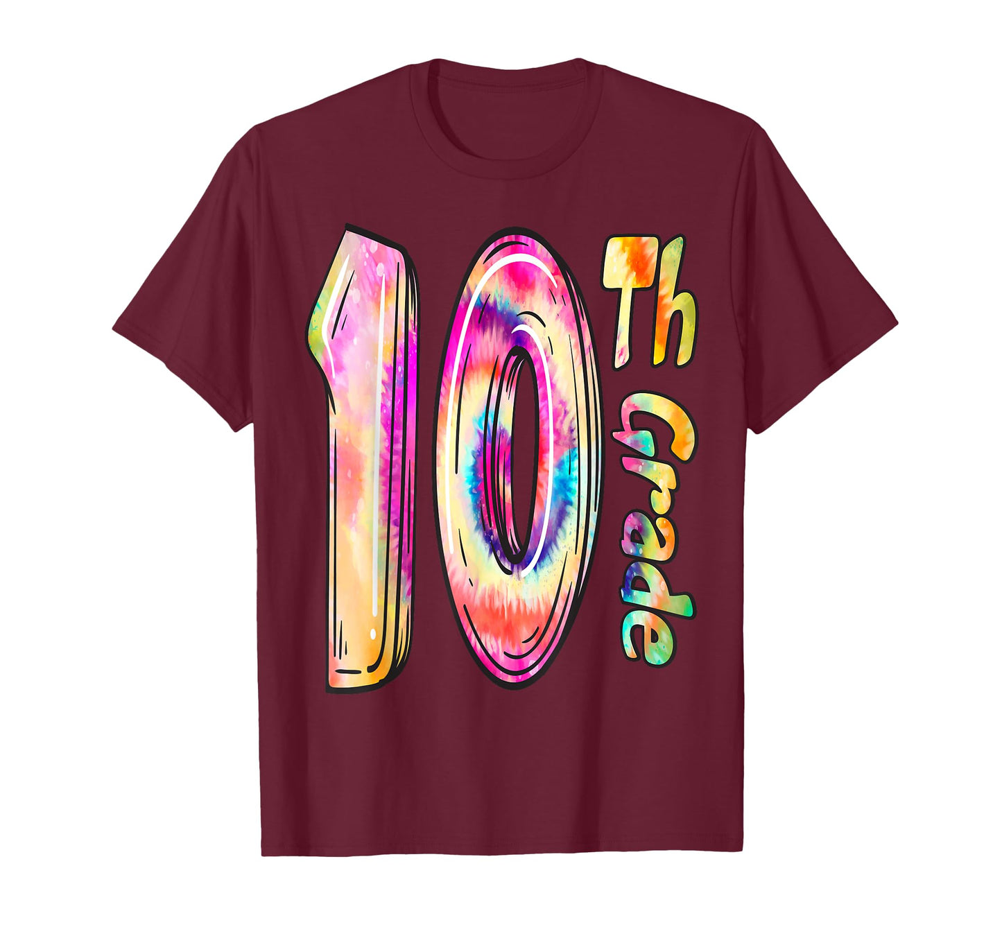10th Grade Tee Hello Tenth Grade Squad Funny Back To School T-Shirt