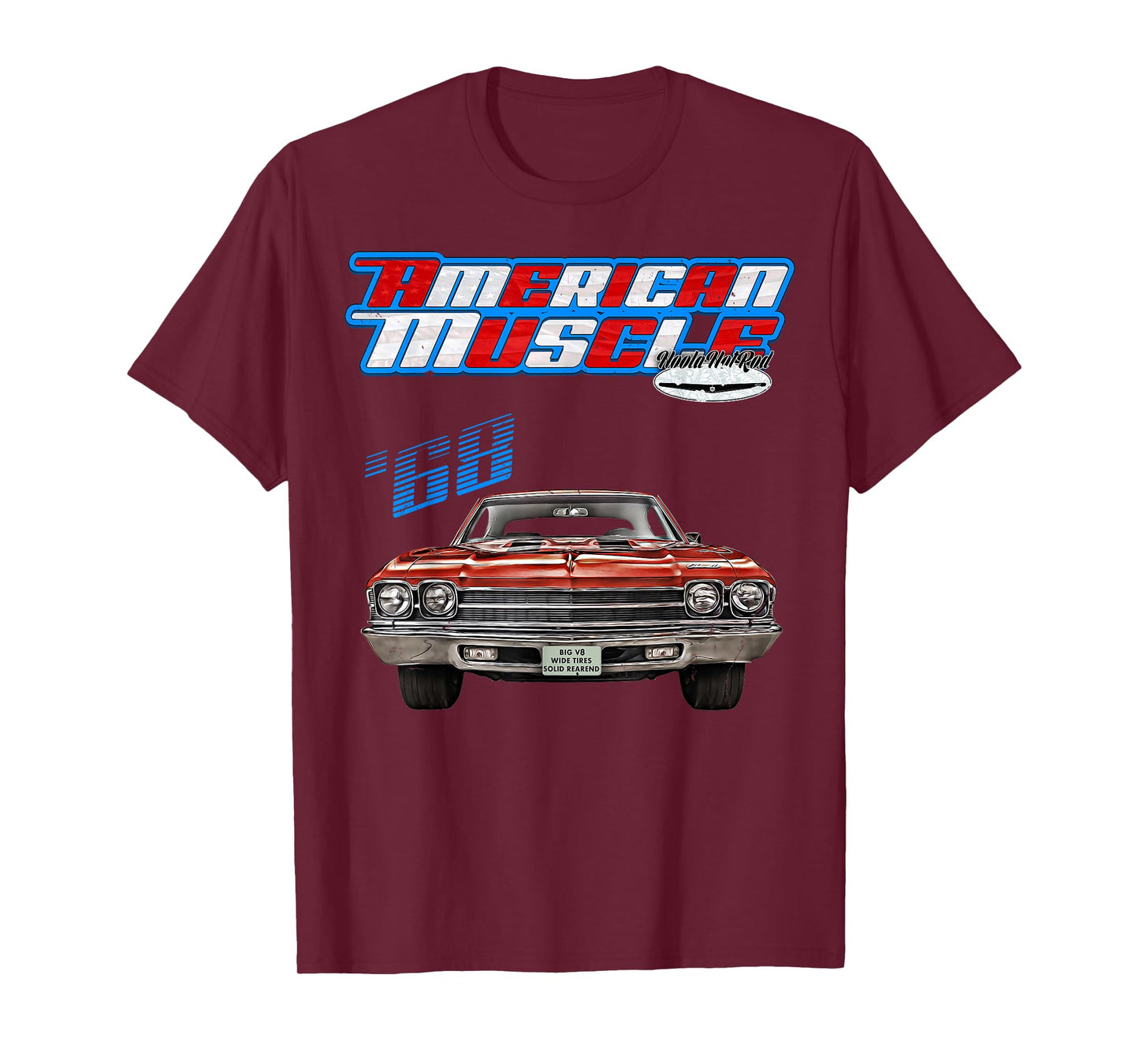 1968 Chevelle,Muscle Car,SS454,SS427,SS396,Hotrod,drag race T-Shirt