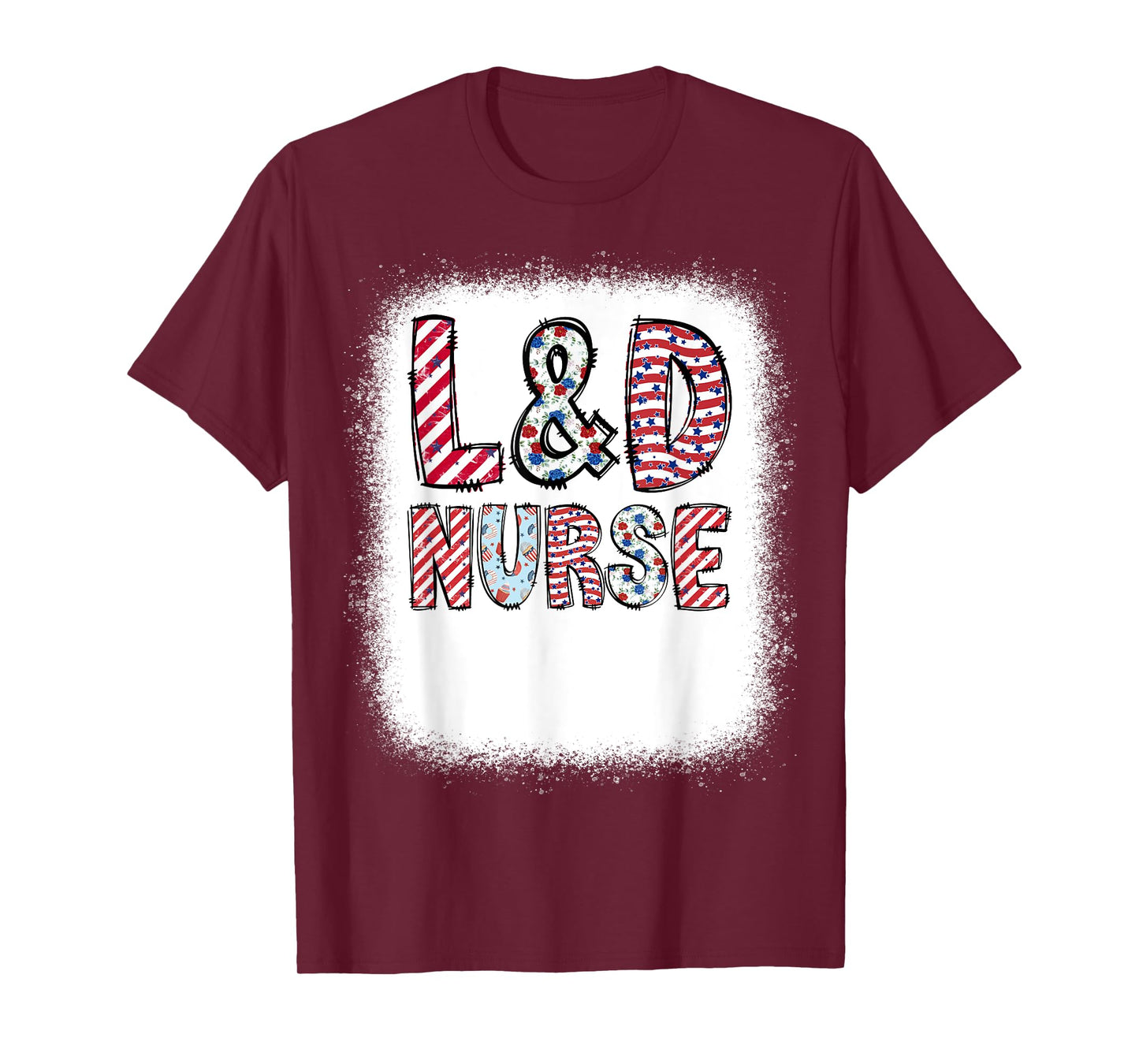 4th of July L&D Labor and Delivery Nurse Independence Day T-Shirt for Women Kids Men