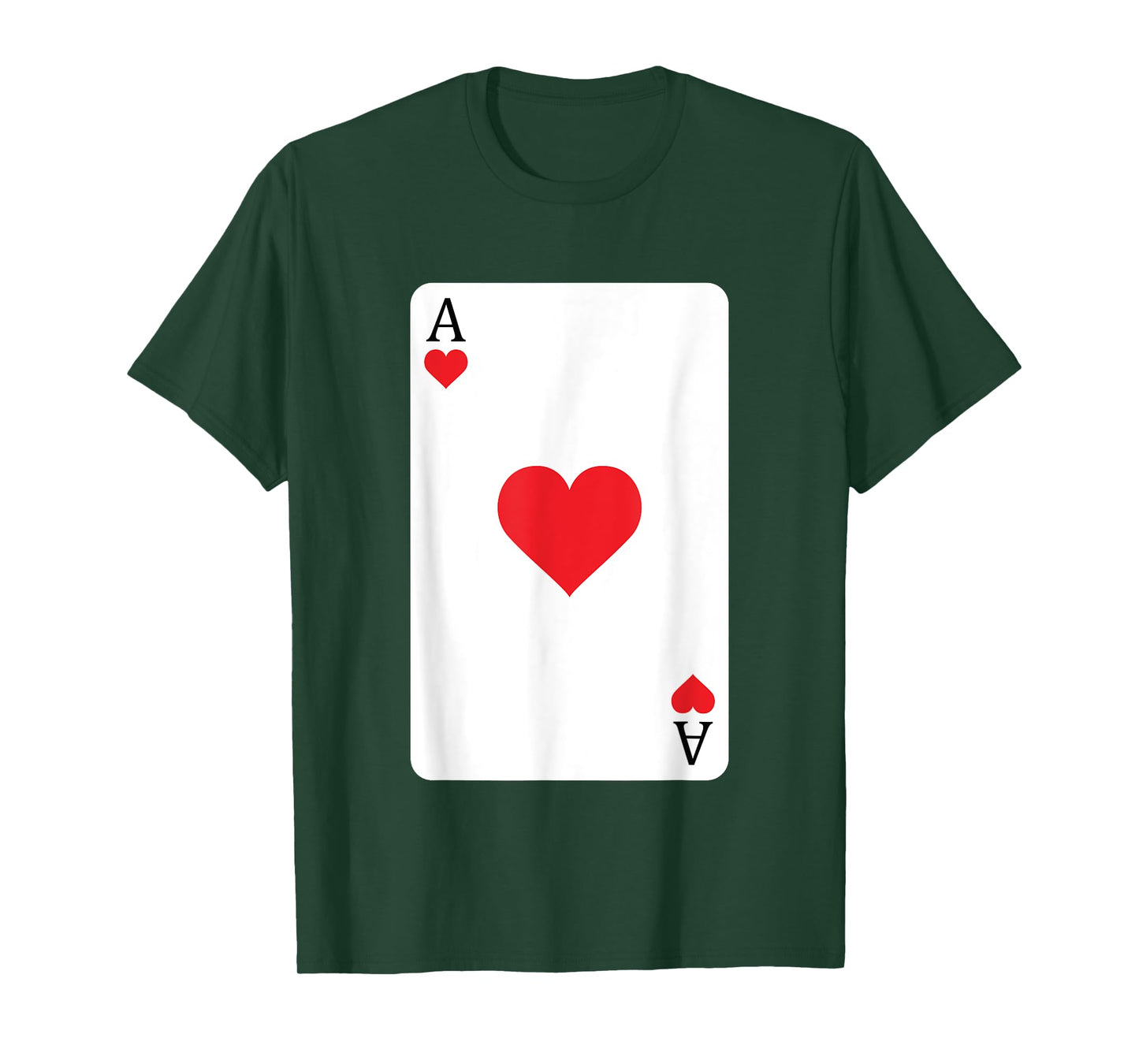 Ace Of Hearts Playing Card, Ace Card T-Shirt