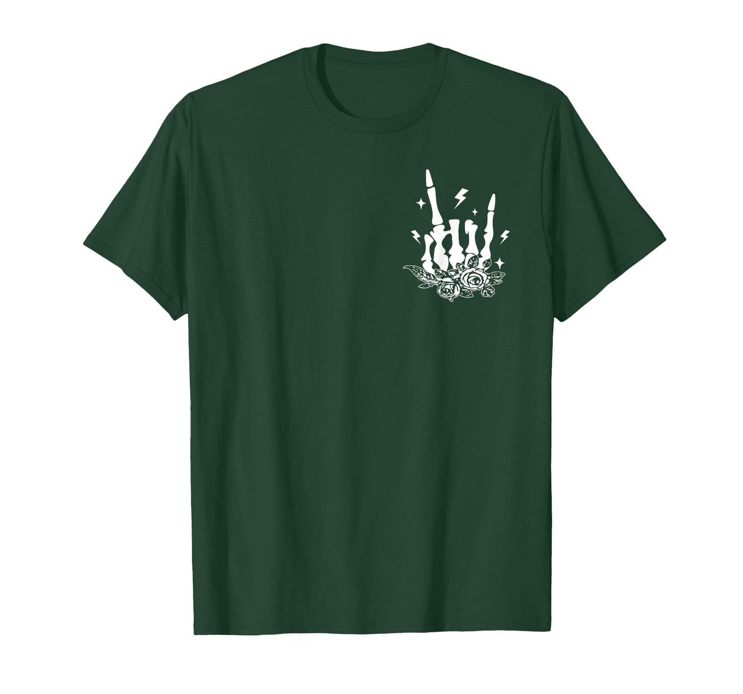 (2 Sided) Skeleton Surviving Purely Out of Spite T-Shirt
