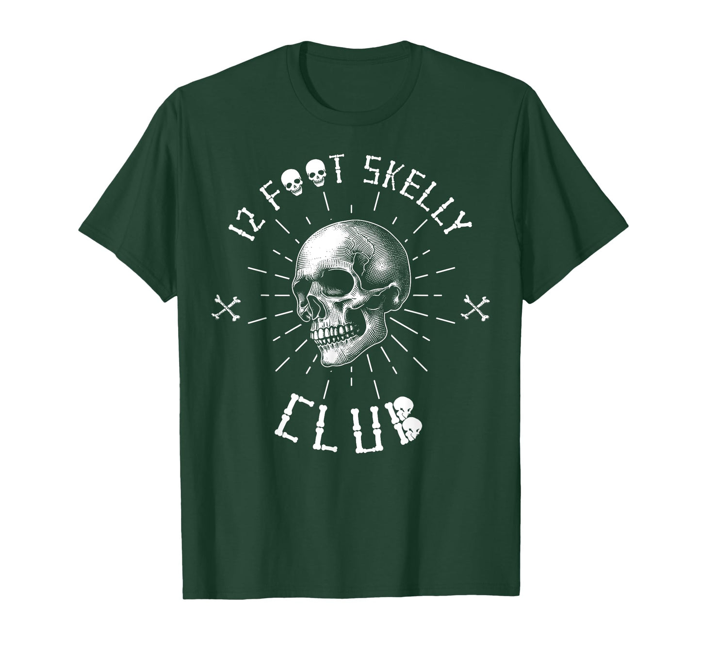 12 Foot Skelly Club - Halloween T-Shirt