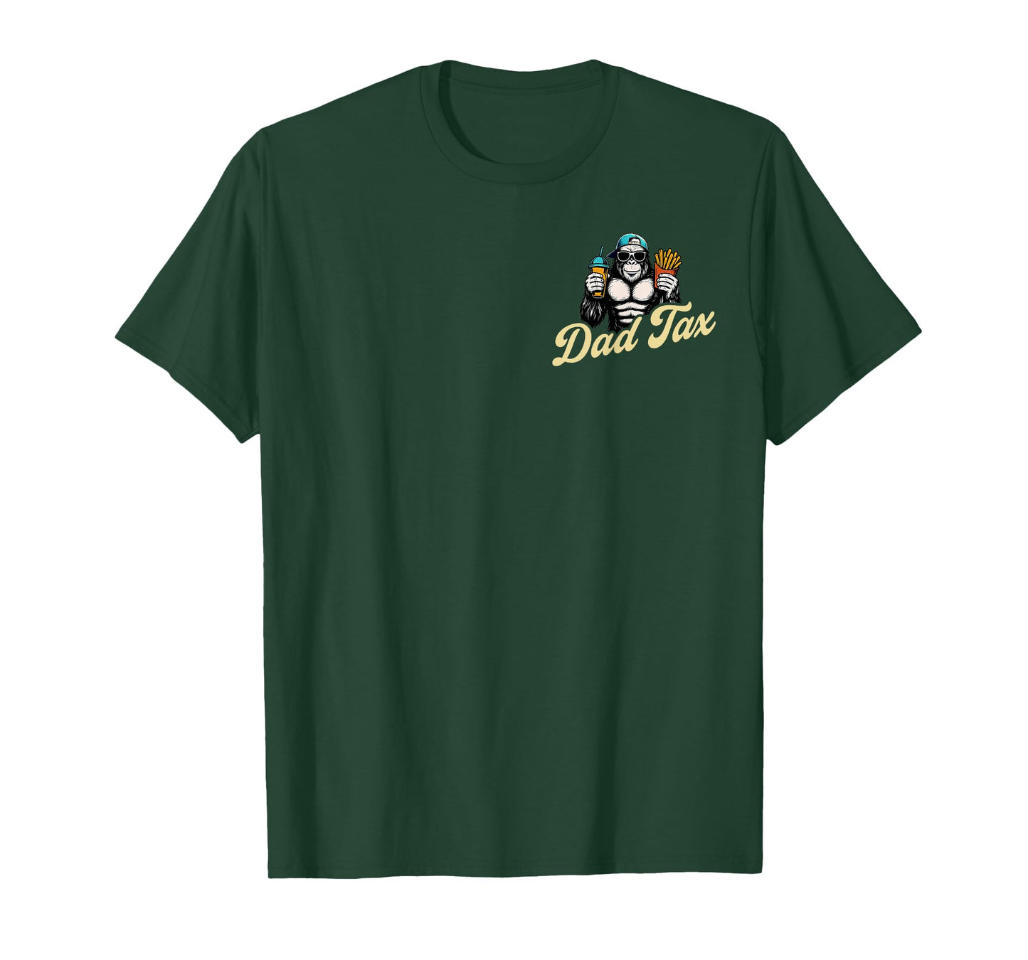 (2 Sided) Dad Tax Making Sure It's Not Poison Bigfoot T-Shirt