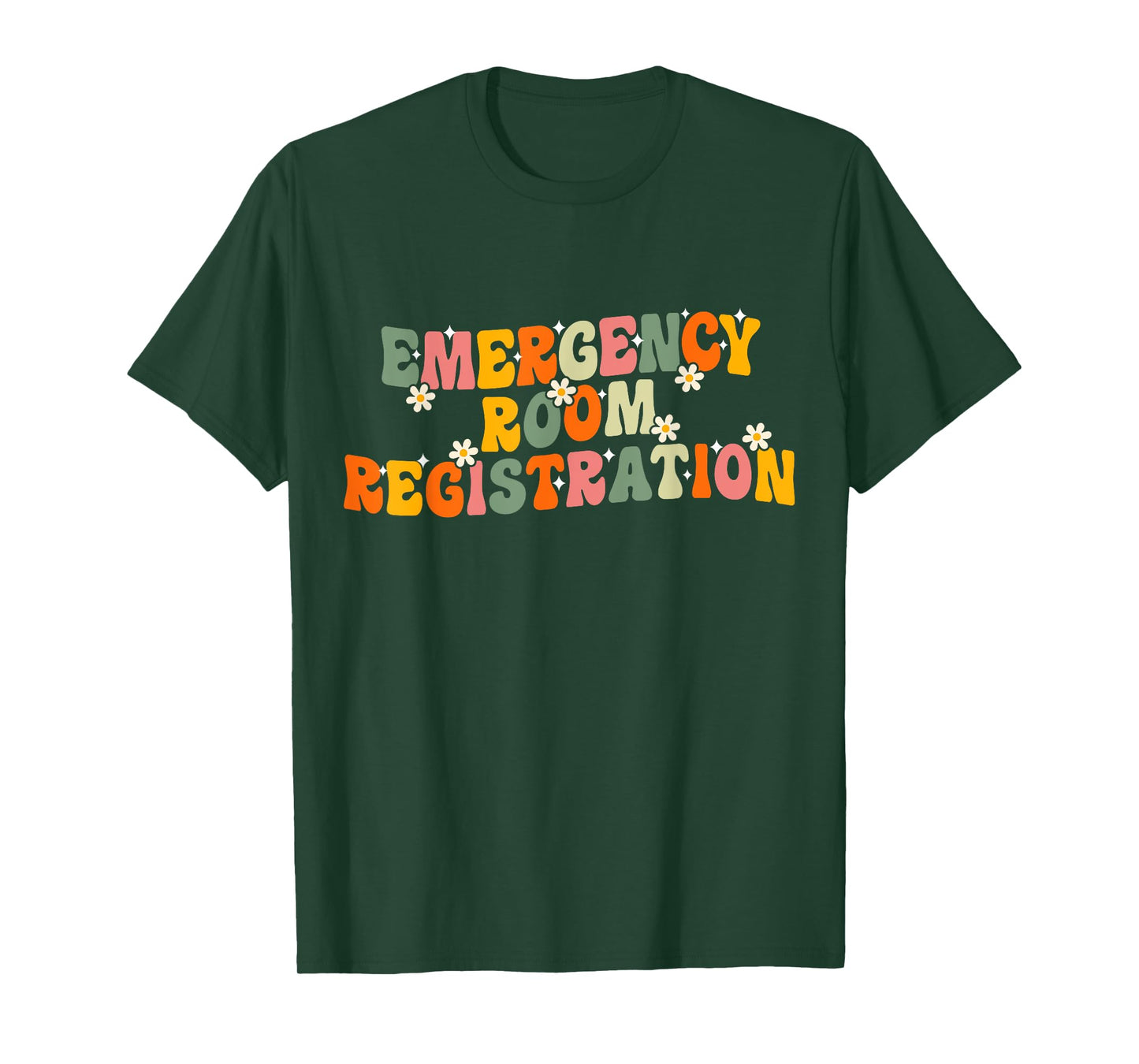 Emergency Room Registration Patient ER Registrar Nursing T-Shirt