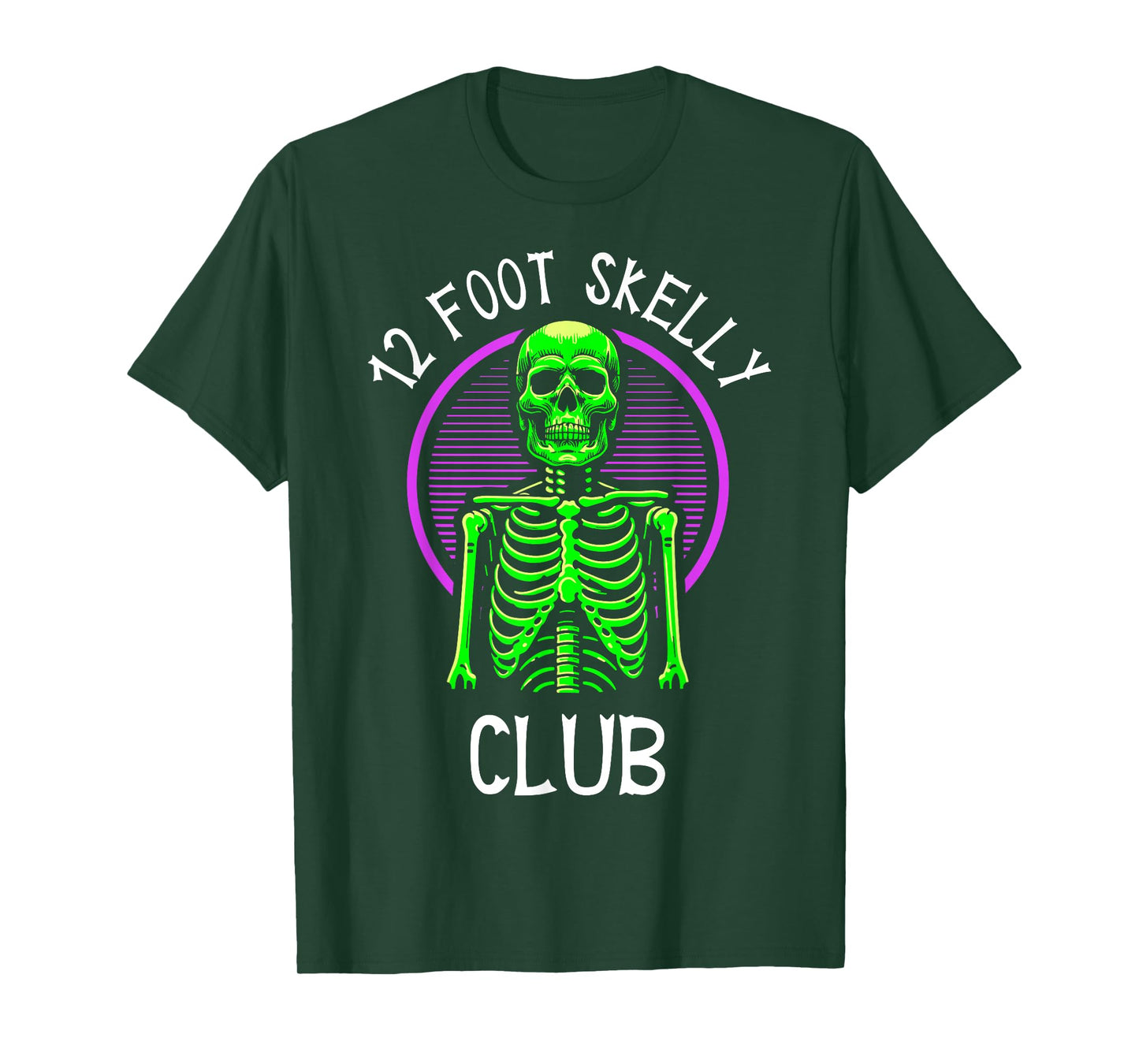 12 Foot Skelly Club - Halloween T-Shirt