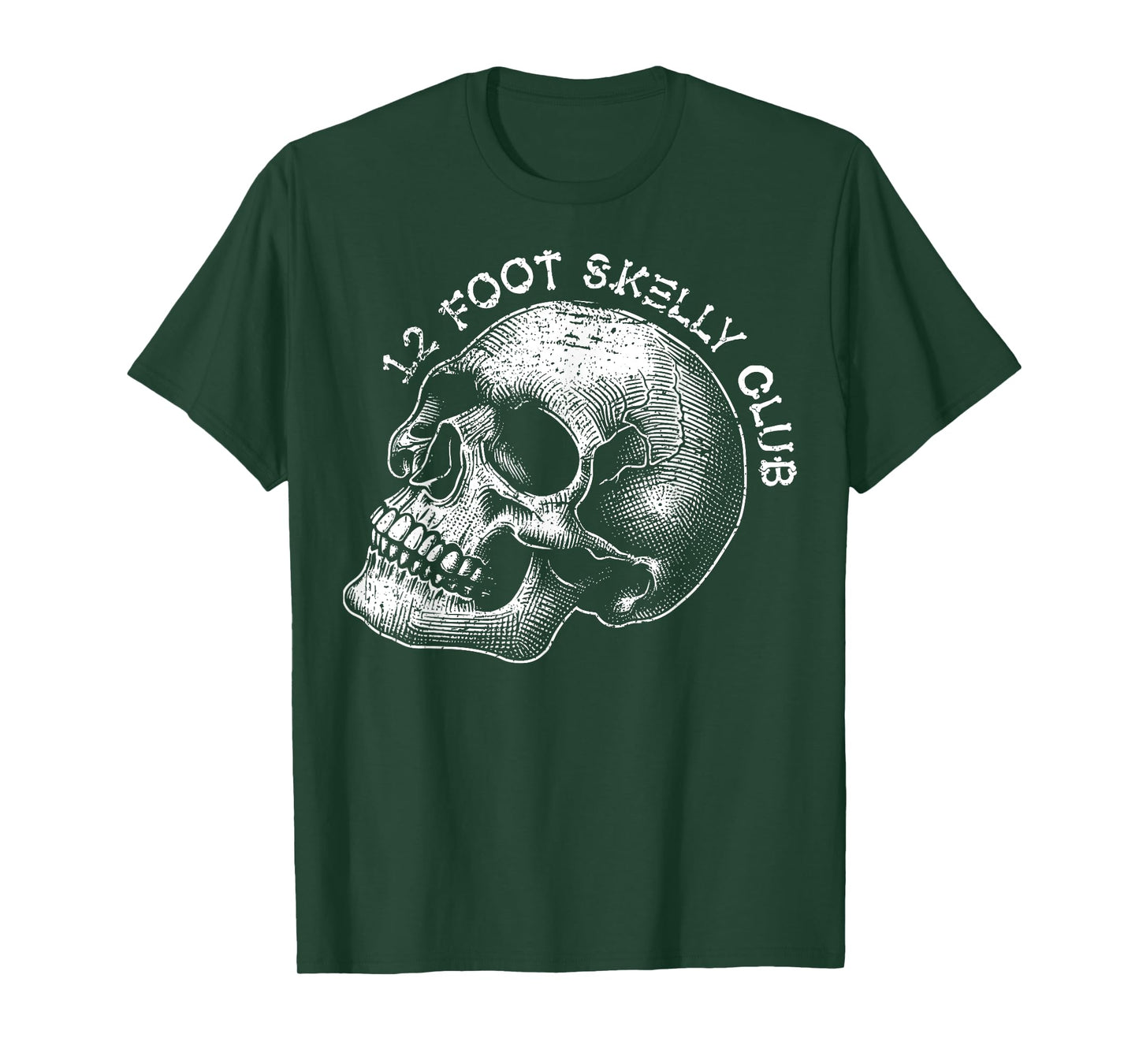 12 Foot Skelly Club - Halloween T-Shirt