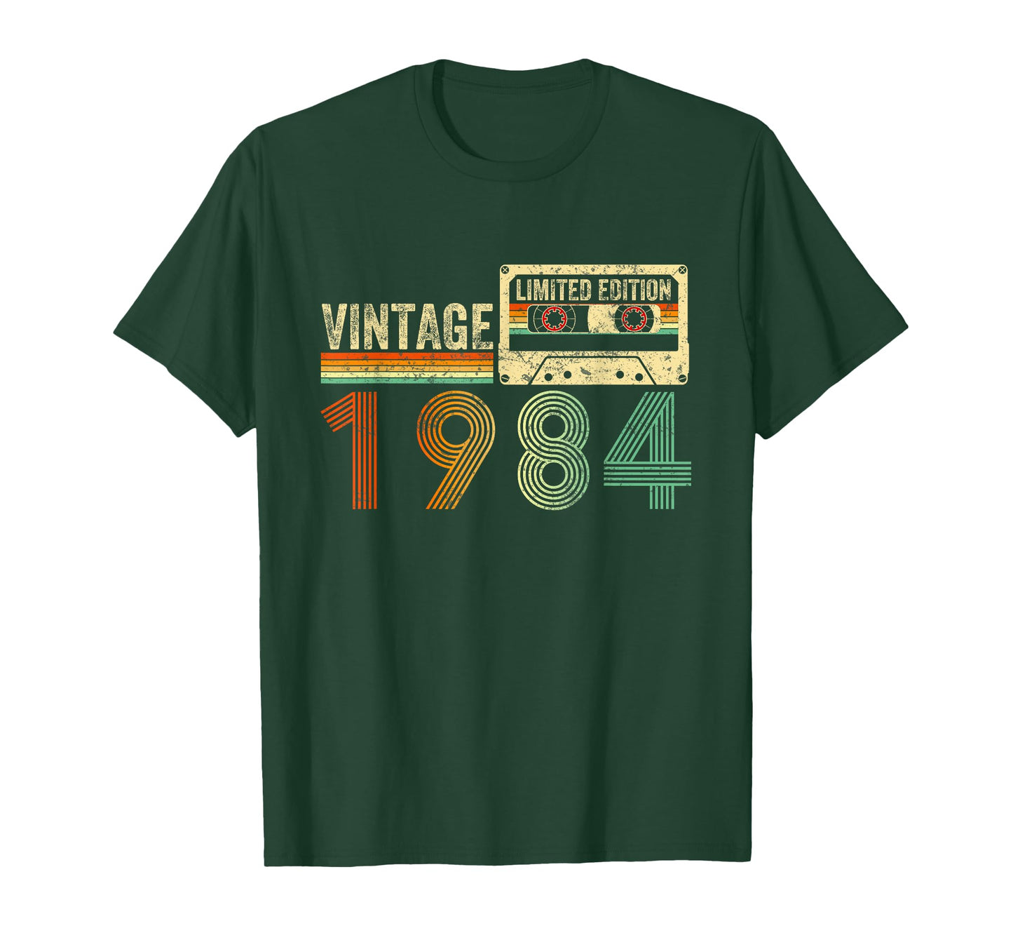 40 Year Old Gifts Vintage 1984 40th Birthday Cassette Tape T-Shirt