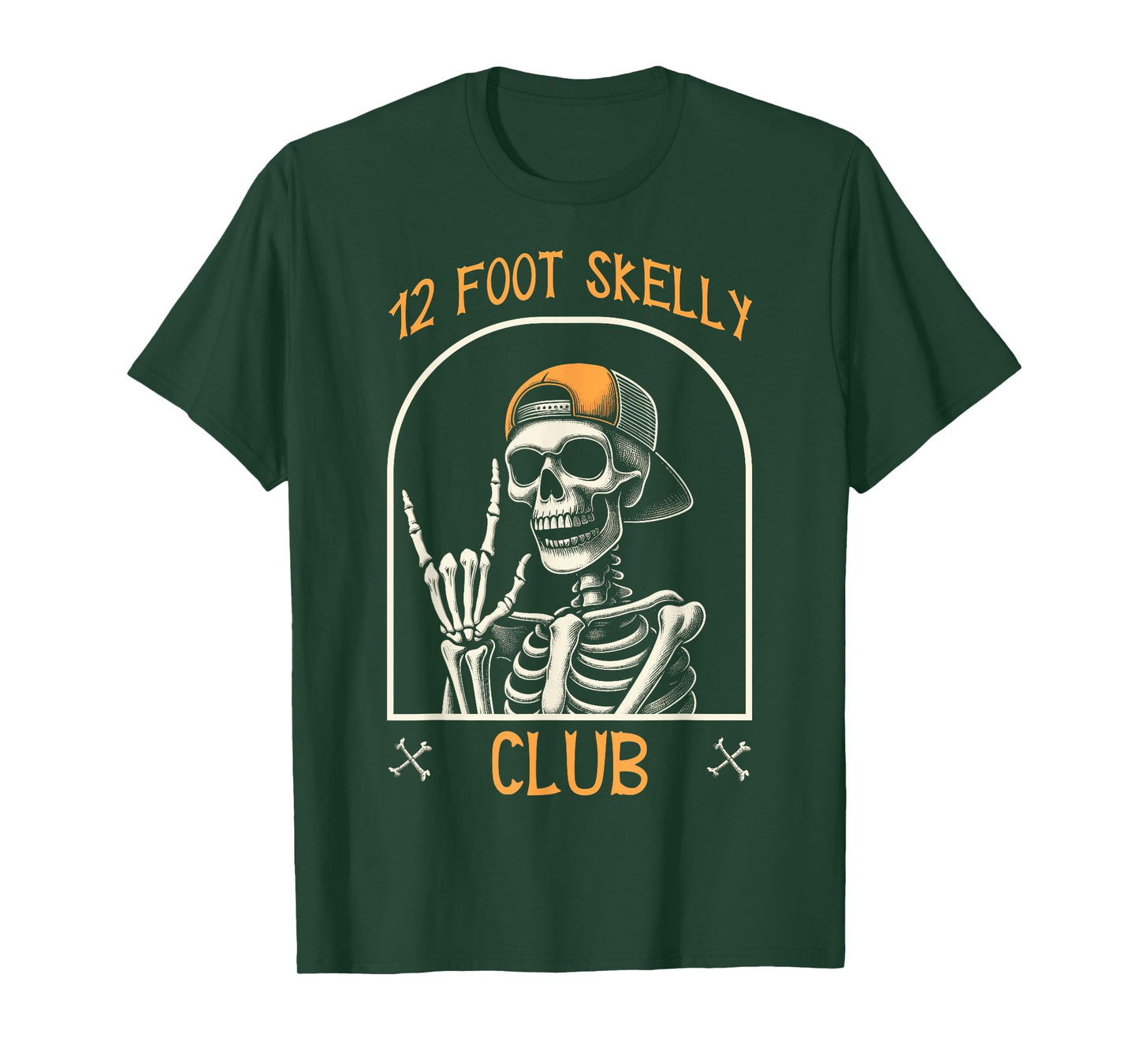12 Foot Skelly Club - Halloween T-Shirt
