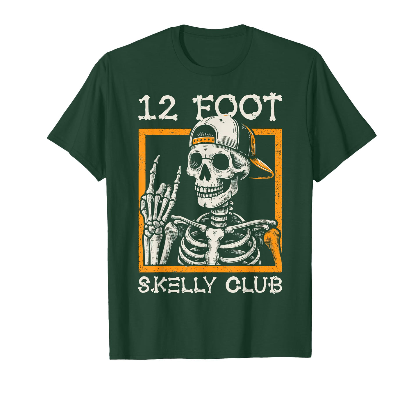 12 Foot Skelly Club - Halloween T-Shirt