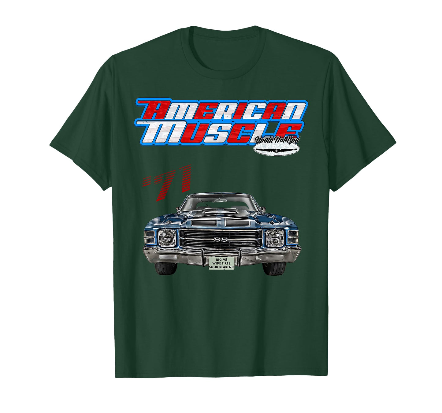1971 Chevelle,Muscle Car,SS454,SS427,SS396,Hotrod,drag race T-Shirt