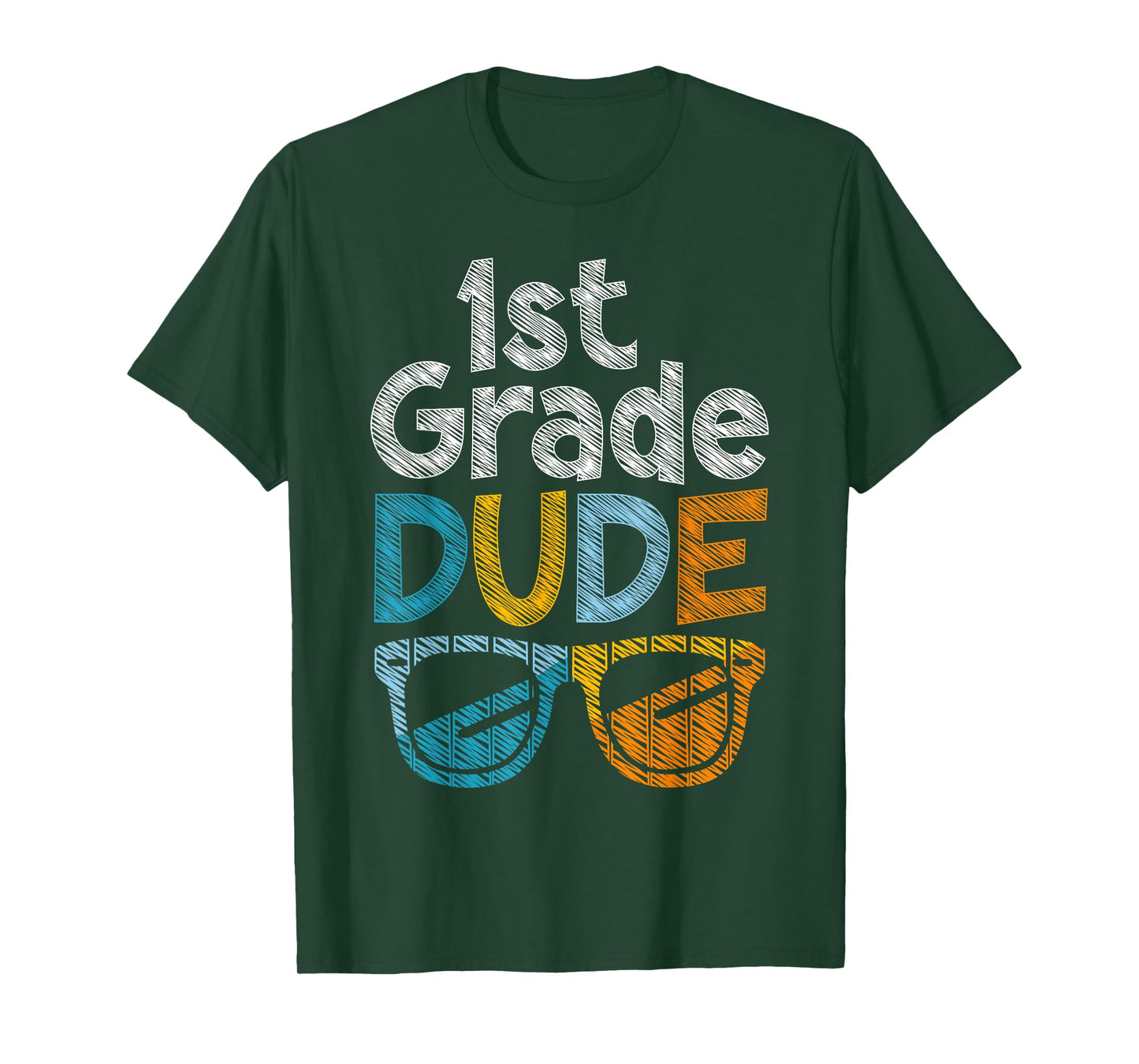 1st Grade Dude Back To School First Grade student T-Shirt