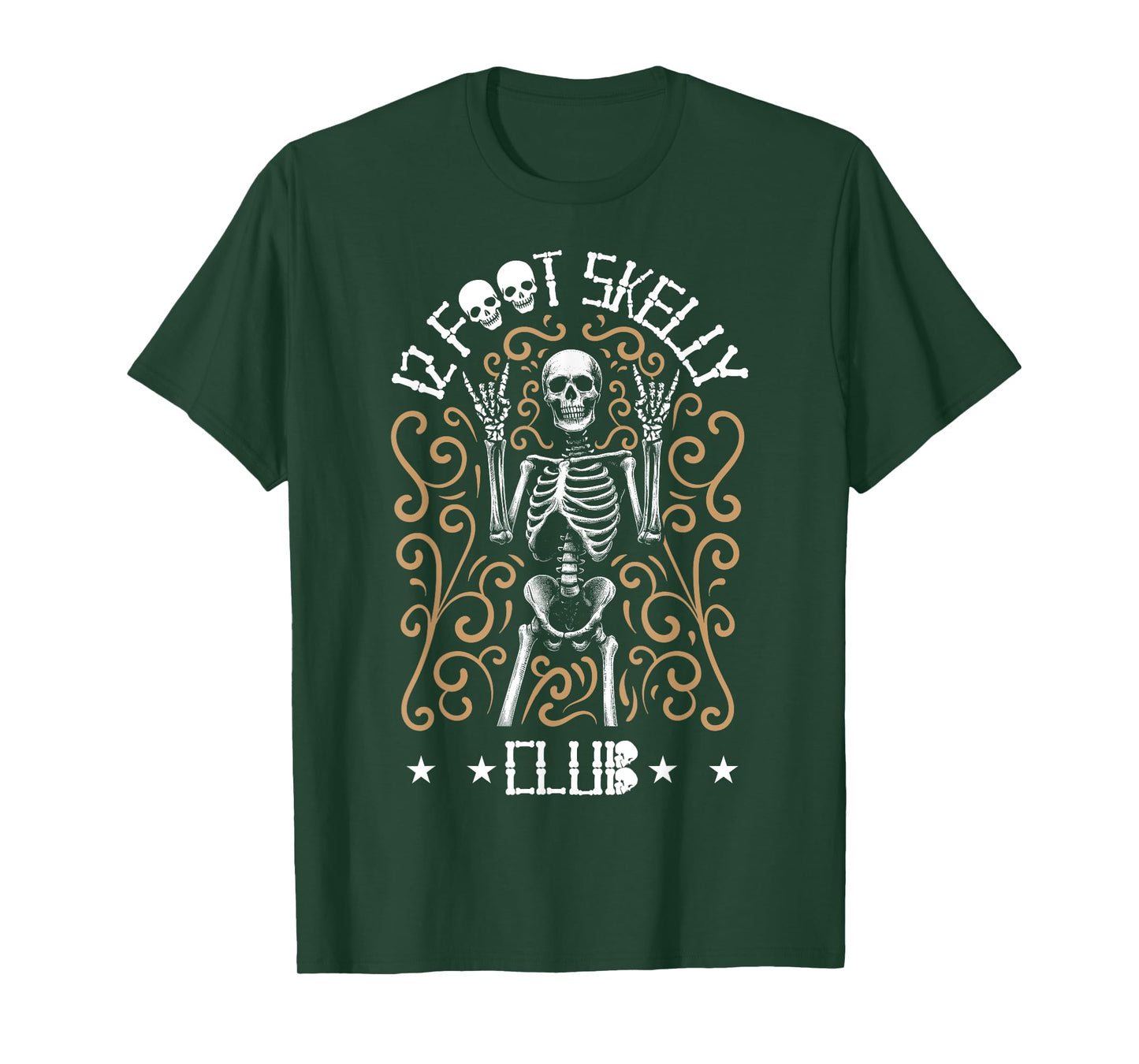 12 Foot Skelly Club - Halloween T-Shirt