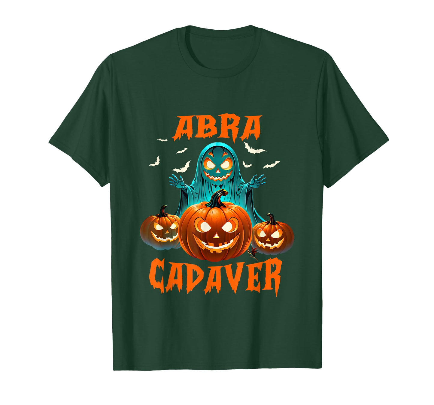 Abra Cadaver Skeleton Spooky Horror Halloween T-Shirt