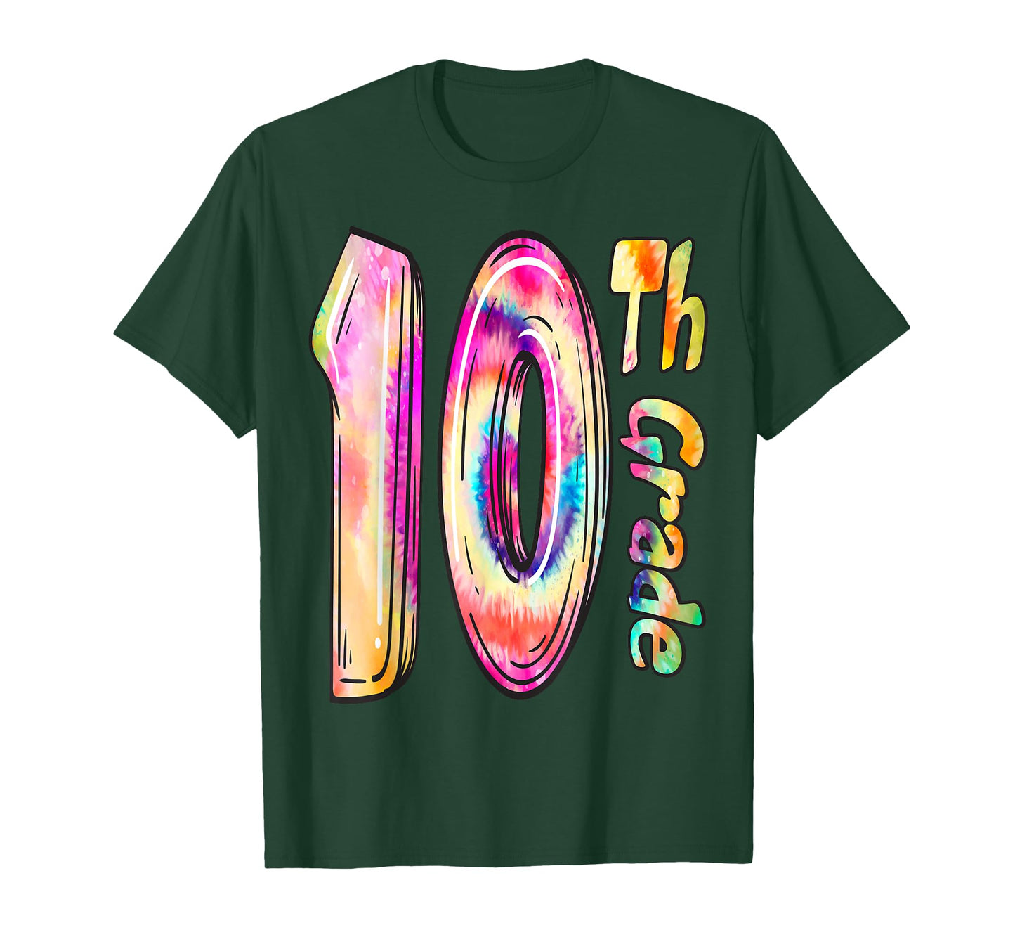 10th Grade Tee Hello Tenth Grade Squad Funny Back To School T-Shirt