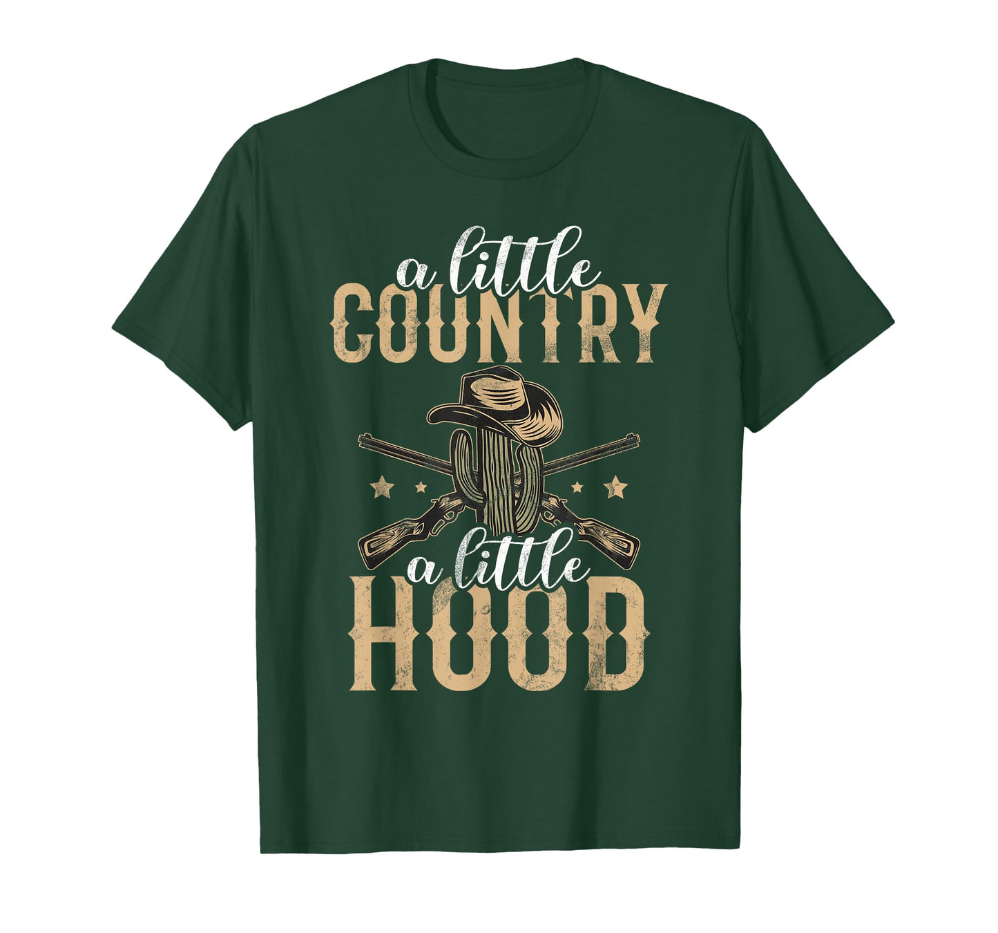 A Little Country a little Hood Country Girl T-Shirt