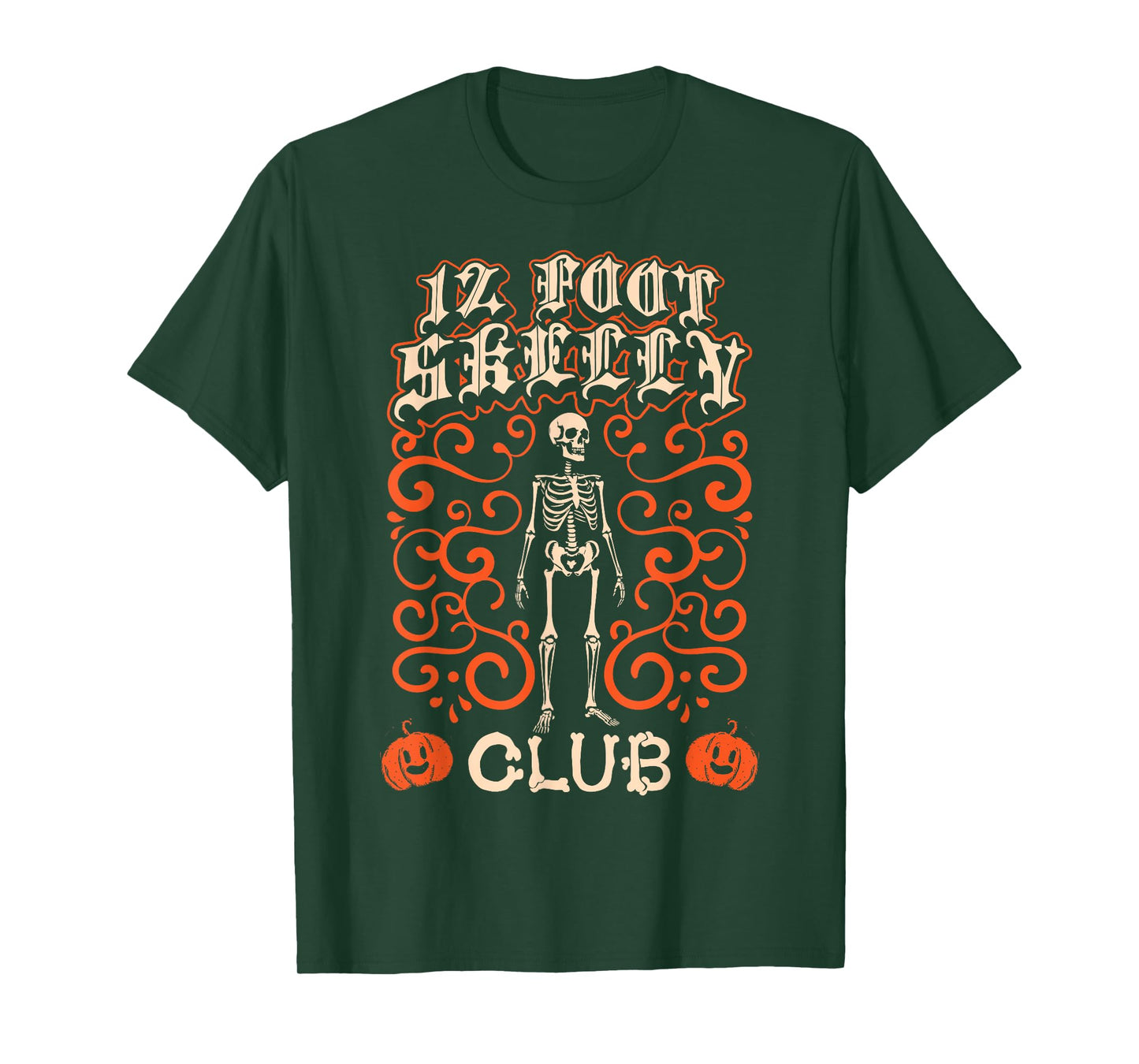 12 Foot Skelly Club - Halloween T-Shirt