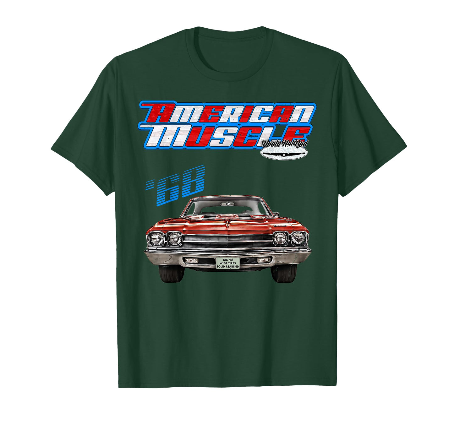 1968 Chevelle,Muscle Car,SS454,SS427,SS396,Hotrod,drag race T-Shirt