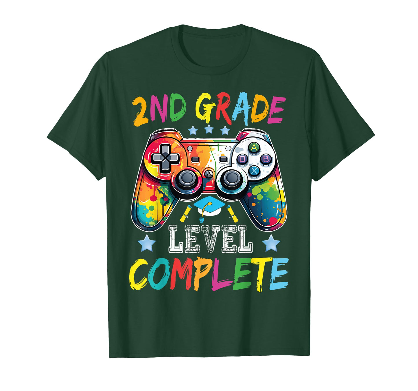2nd Grade Level Complete Shirt Graduation Last Day Of School T-Shirt
