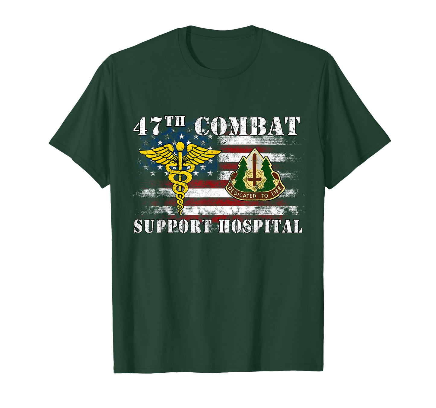 47th Combat Support Hospital Veterans Day Vintage Gifts T-Shirt