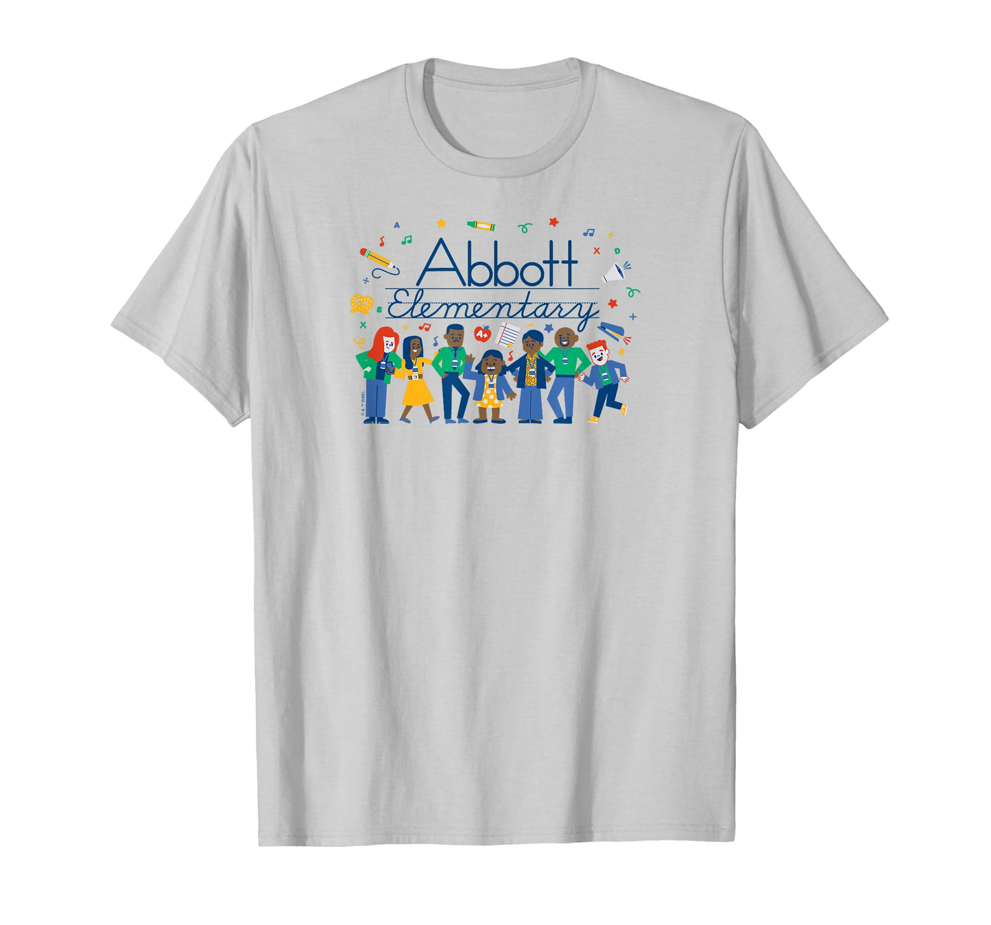 Abbott Elementary - Character Cast Lineup T-Shirt