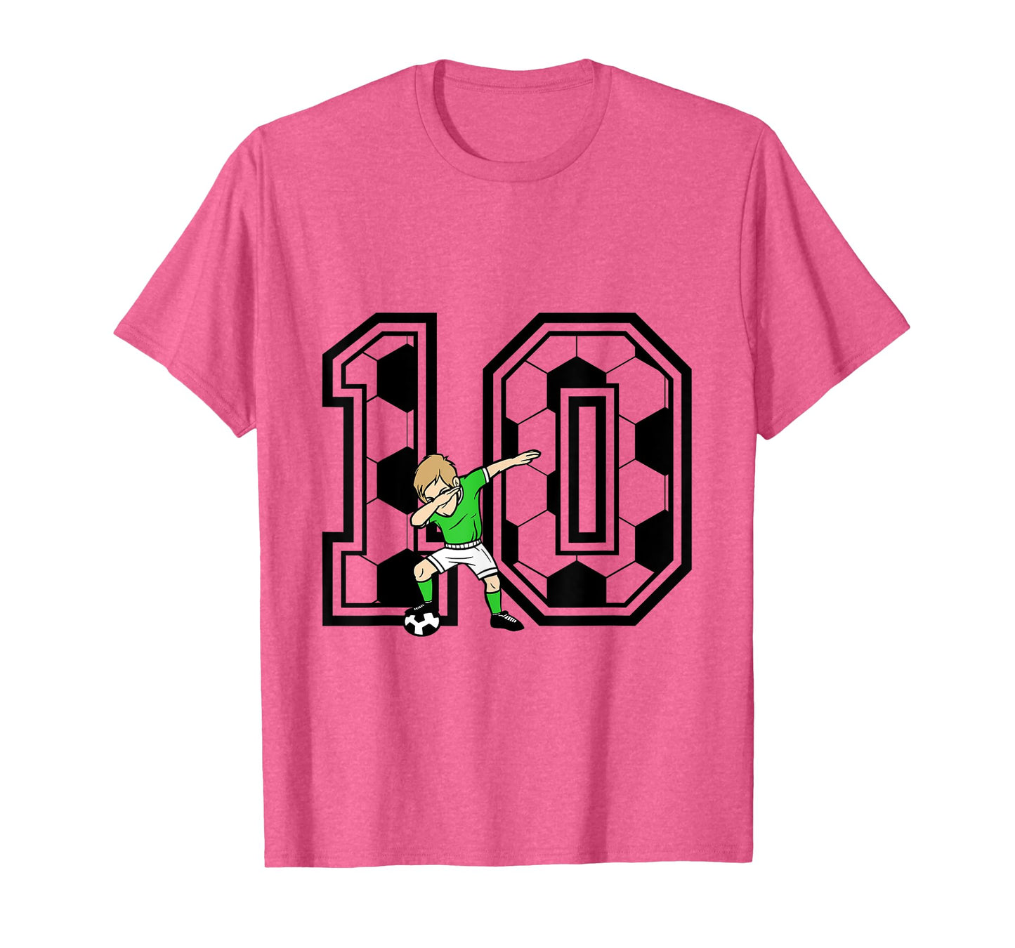 10th Birthday Boy Soccer Player 10 Years Old Boy T-Shirt
