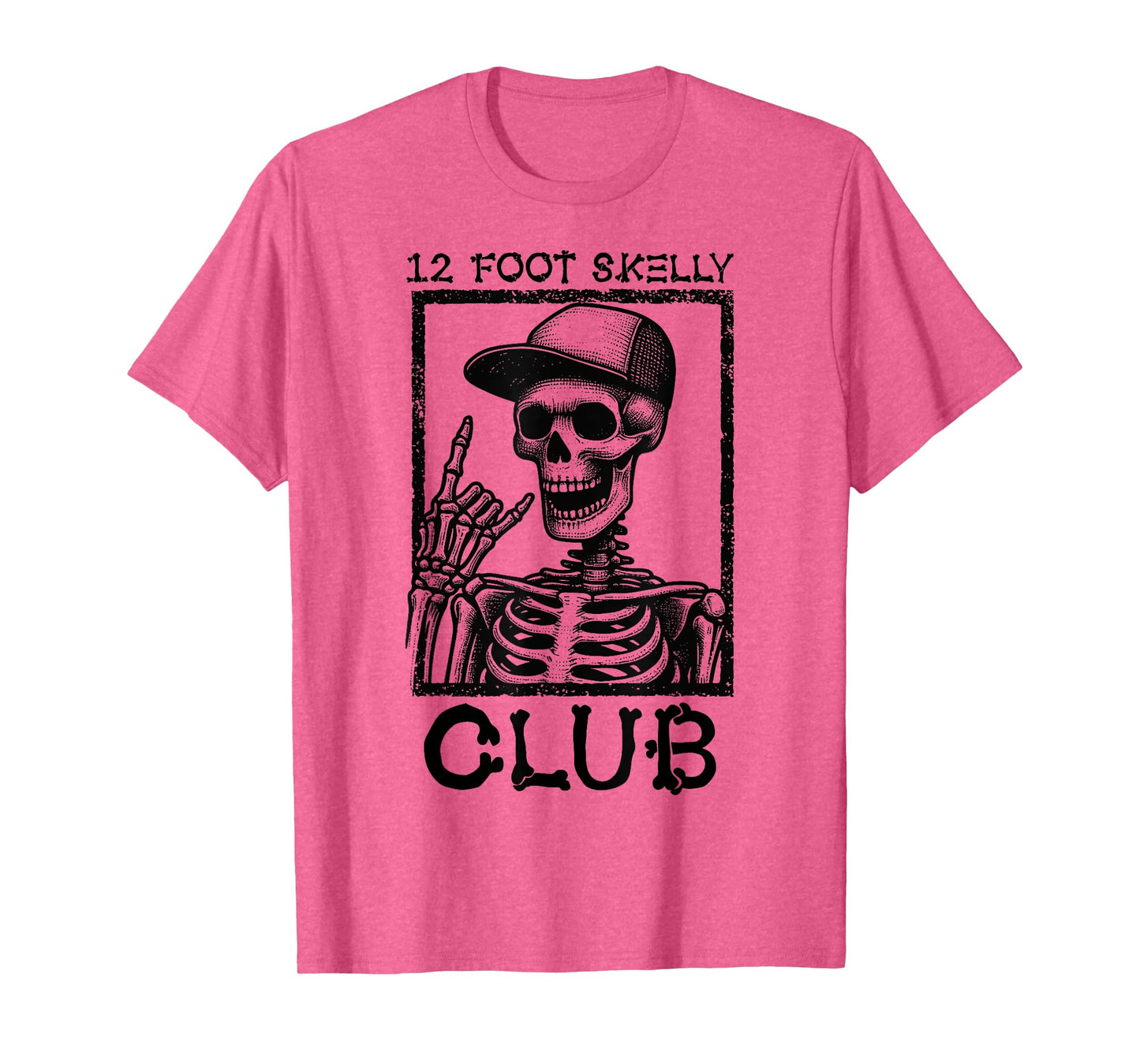 12 Foot Skelly Club - Halloween T-Shirt