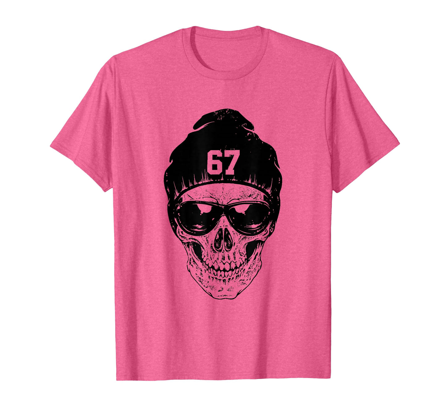 67 Skeleton Funny Six Seven Gen Alpha Halloween Meme T-Shirt