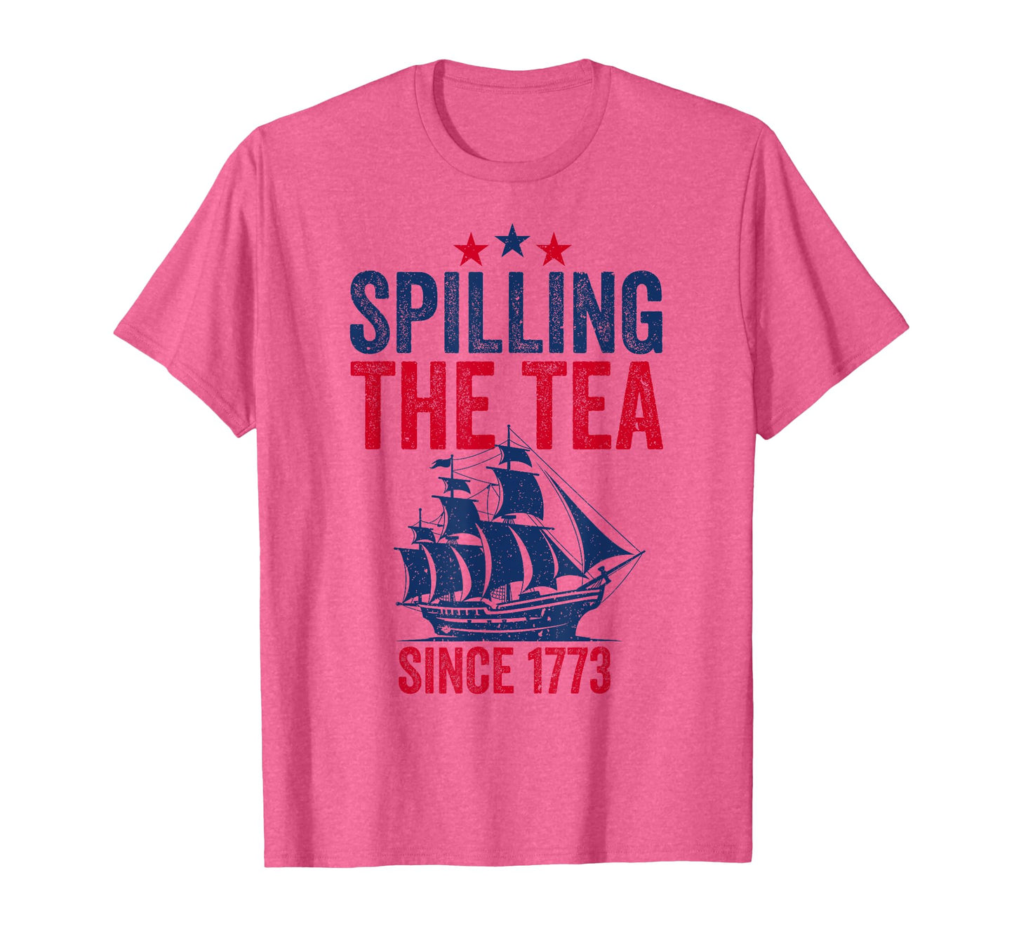 4th Of July Spilling The Tea Since 1773 Fourth of July T-Shirt for Women Men