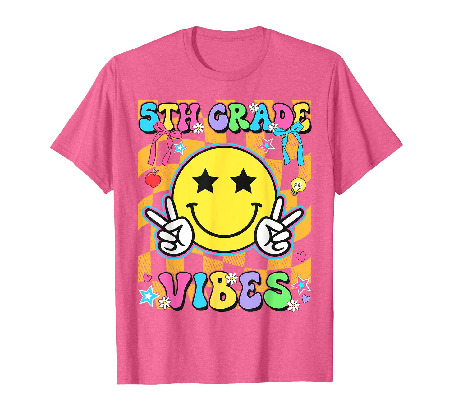5th Grade For Girl Boys Teacher Fifth Grade Back to School T-Shirt
