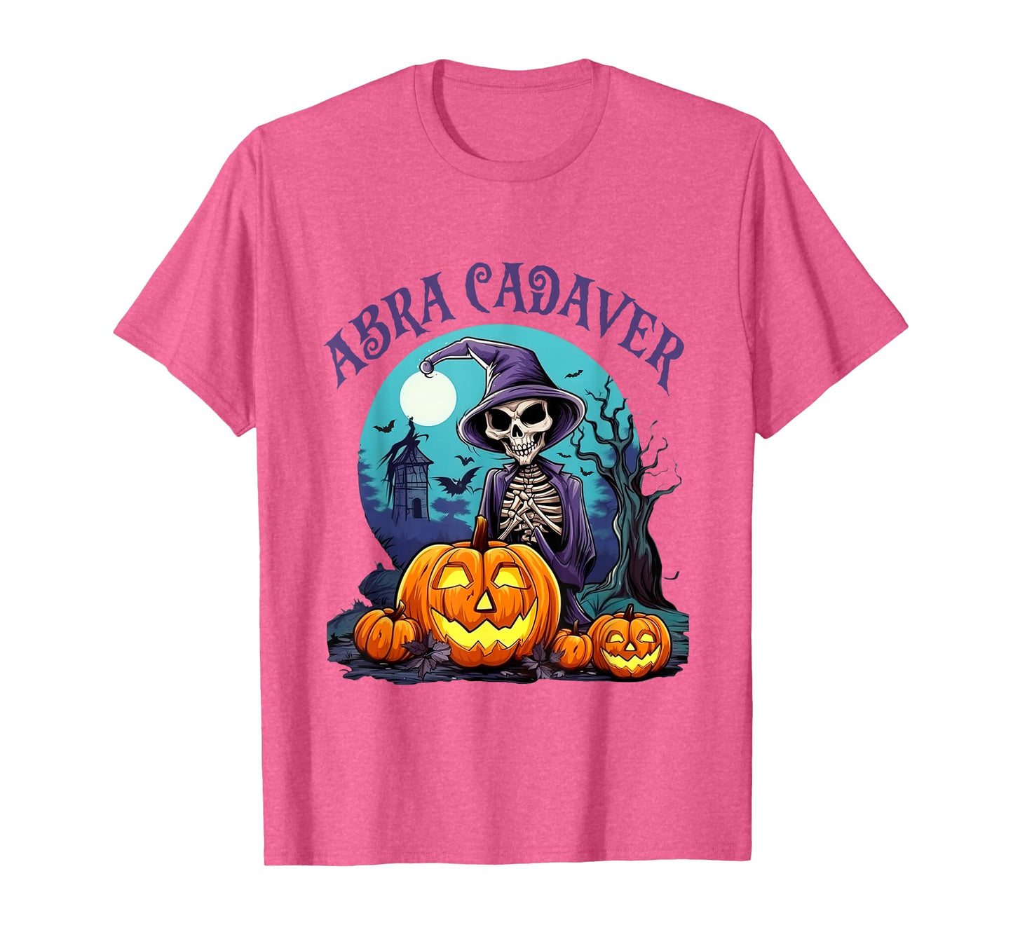 Abra Cadaver Skeleton Spooky Horror Halloween T-Shirt