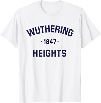 Wuthering Heights by Emily Bronte - Booklover T-Shirt