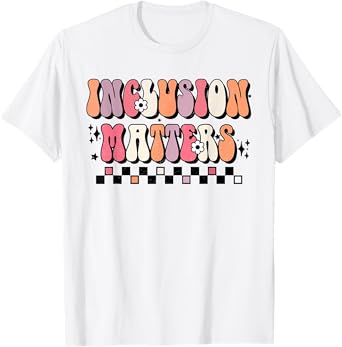 Boho Inclusion Matters Special Education SPED Teacher Women T-Shirt