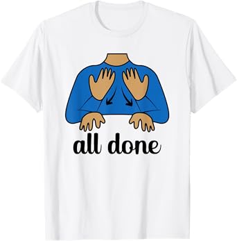 All done Summer vacation special education SPED SLP teacher T-Shirt