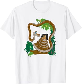Disney The Jungle Book Mowgli & Kaa Hypnotize Poster T-Shirt
