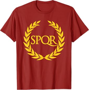 Roman Empire SPQR Symbol Ancient Rome T-Shirt