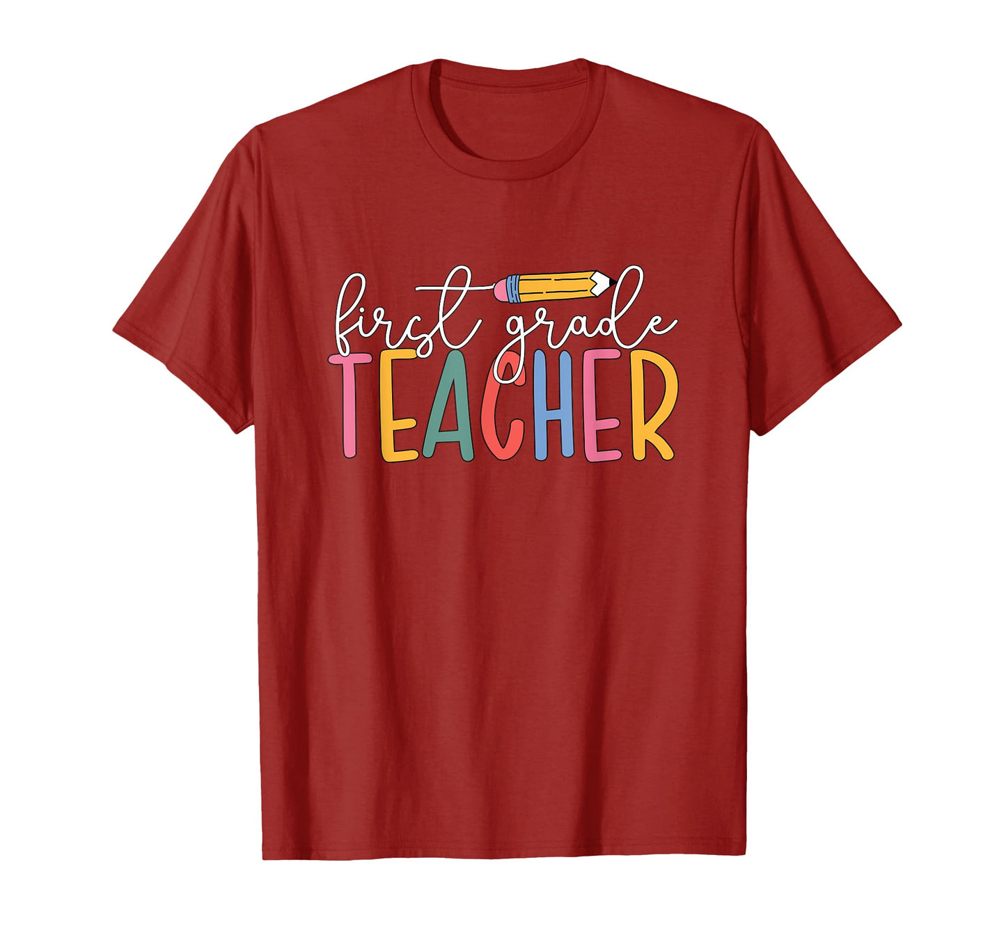 1st Grade Teacher Boho First Grade Teachers Men Women T-Shirt