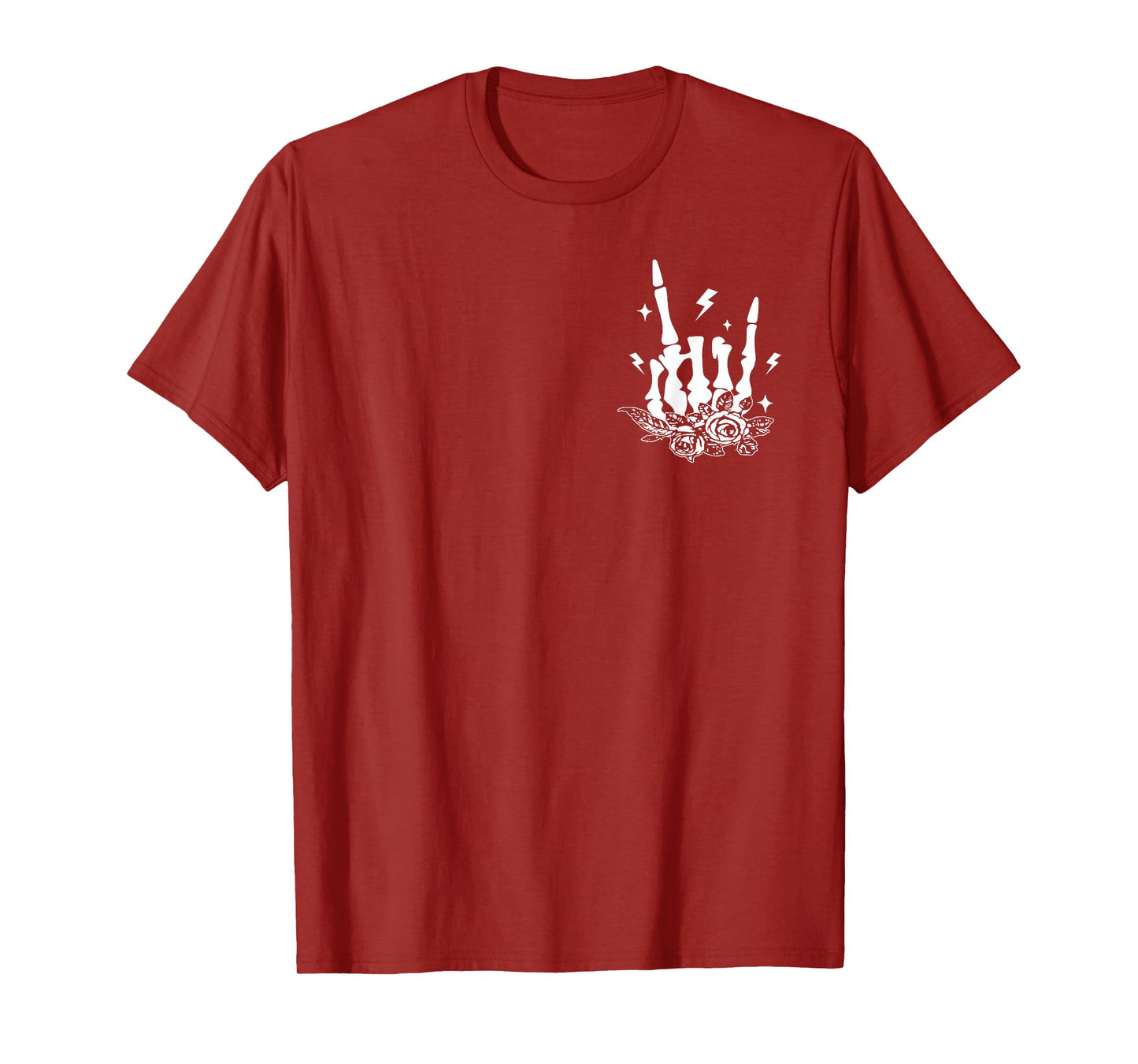 (2 Sided) Skeleton Surviving Purely Out of Spite T-Shirt