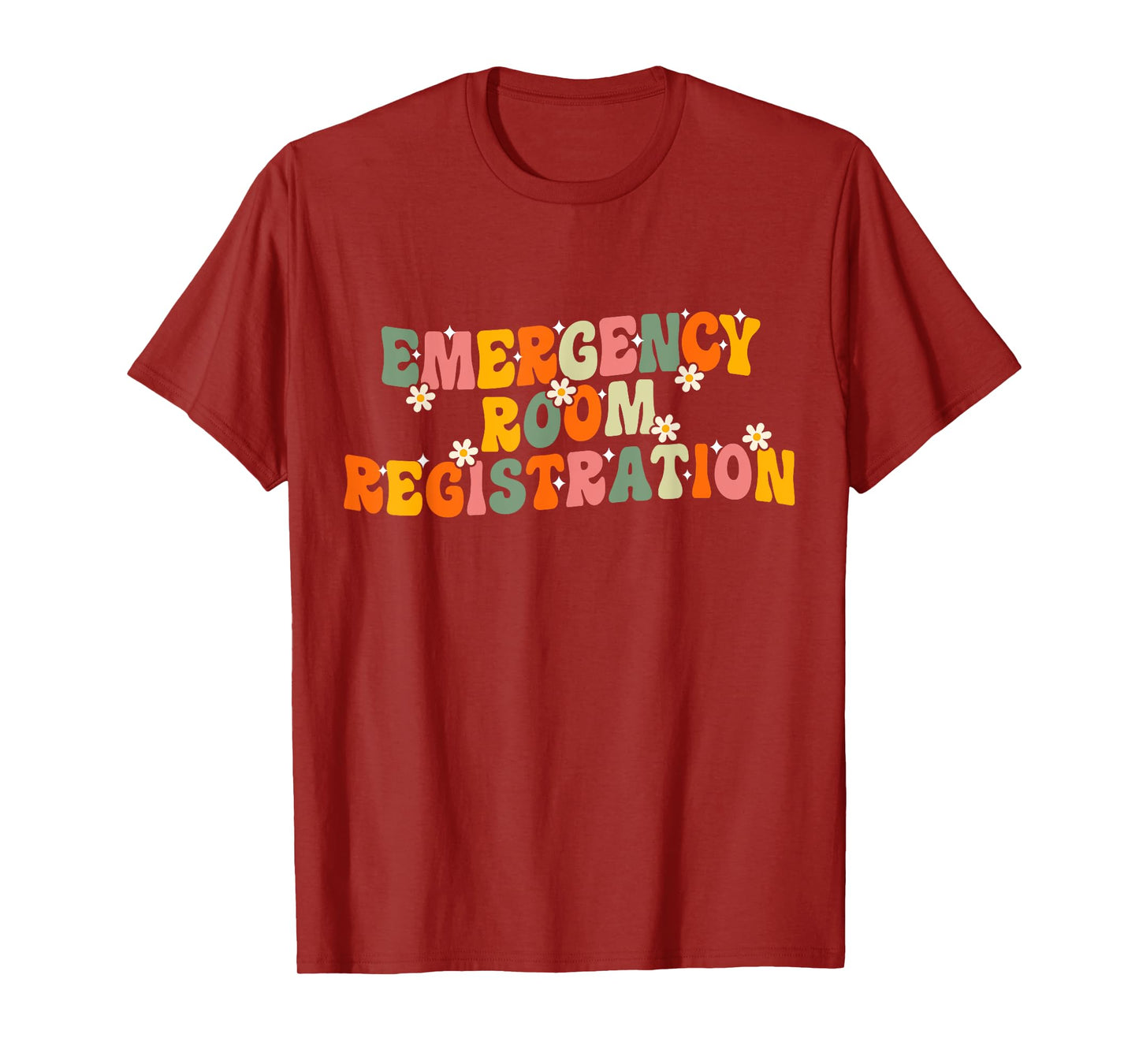 Emergency Room Registration Patient ER Registrar Nursing T-Shirt