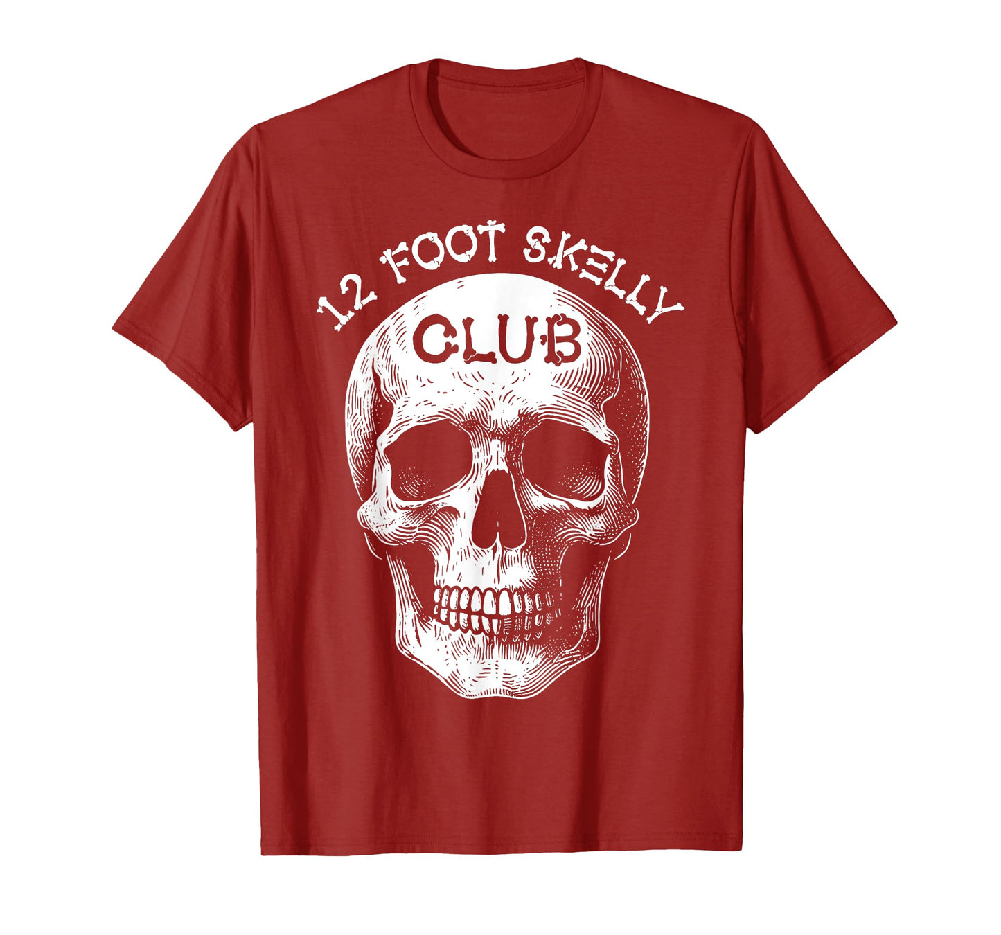 12 Foot Skelly Club - Halloween T-Shirt