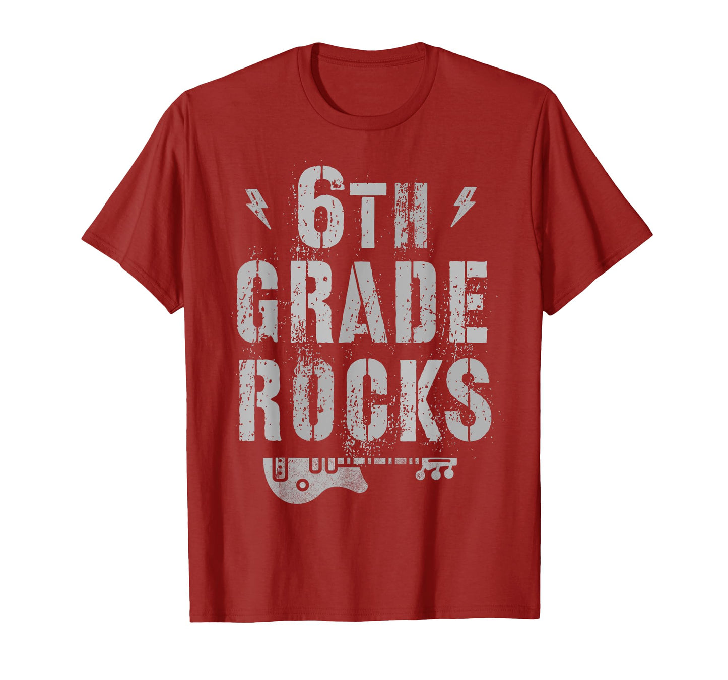 6th GRADE ROCKS Student Teacher Sixth Grader Rockstar Team T-Shirt